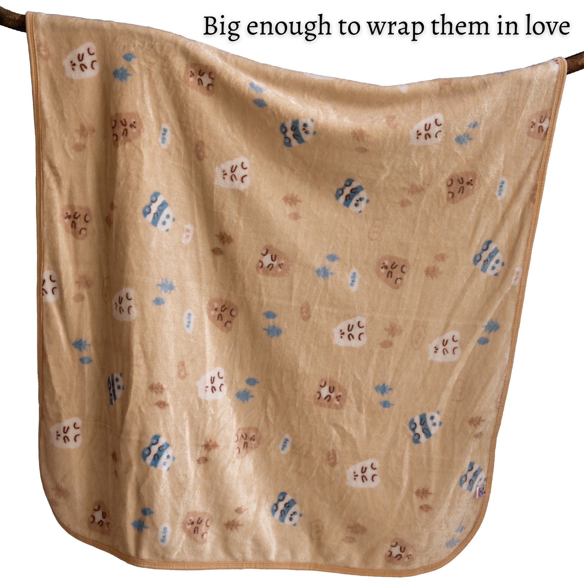 Tinycare Teddy Snug Blanket