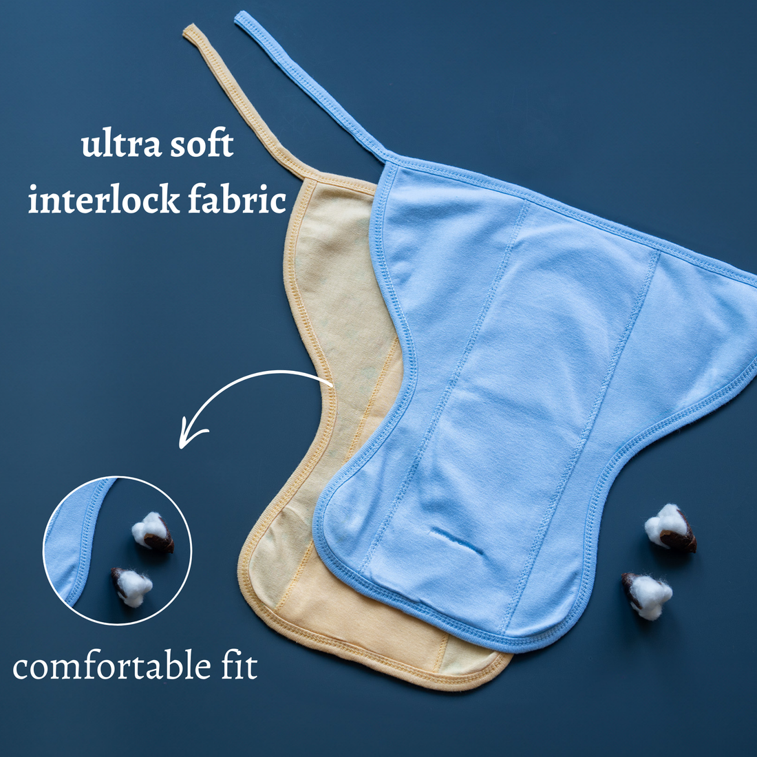 Tinycare Super Soft Knitted Color Printed Basic Langot with strings