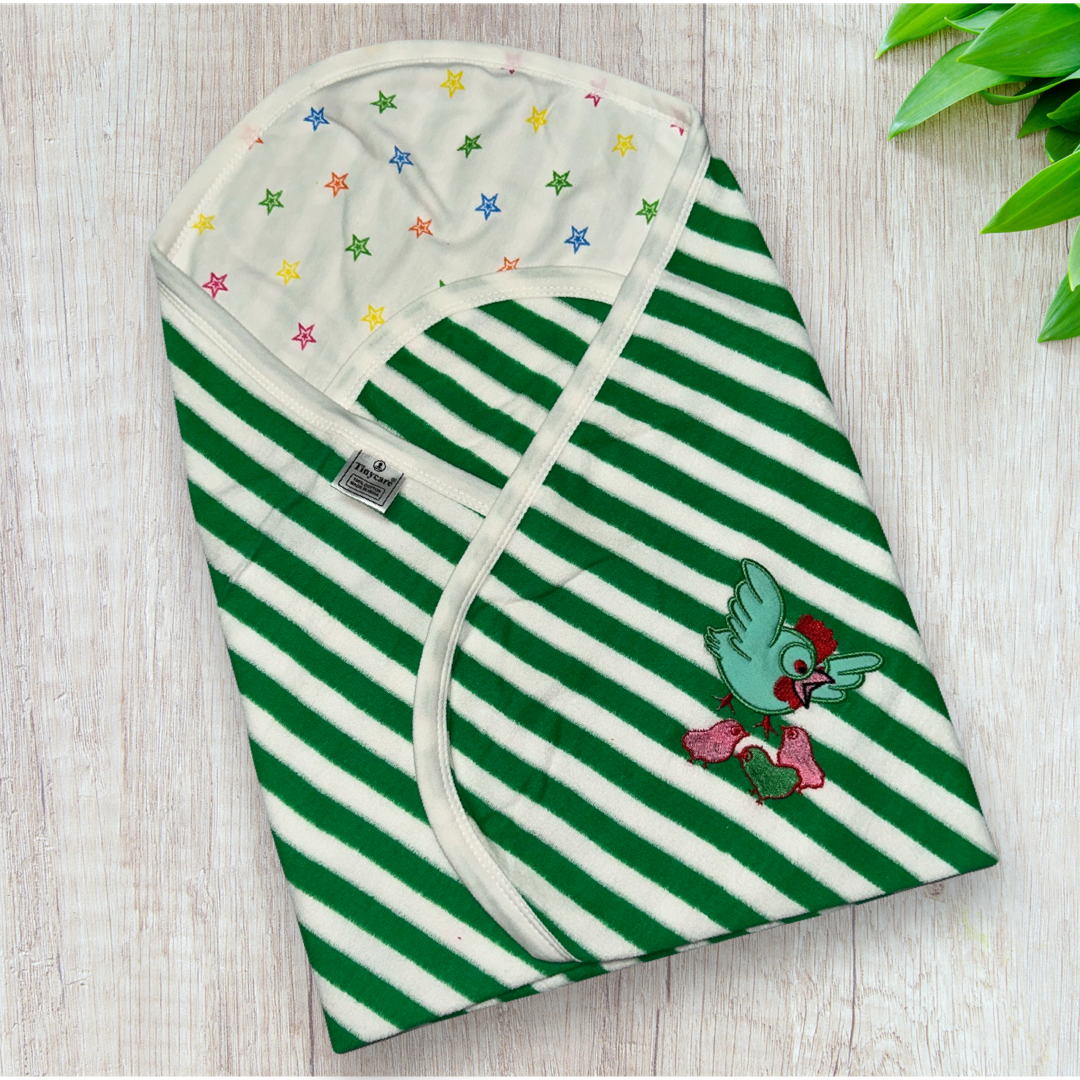 Baby Towel Terry Knitted Stripes
