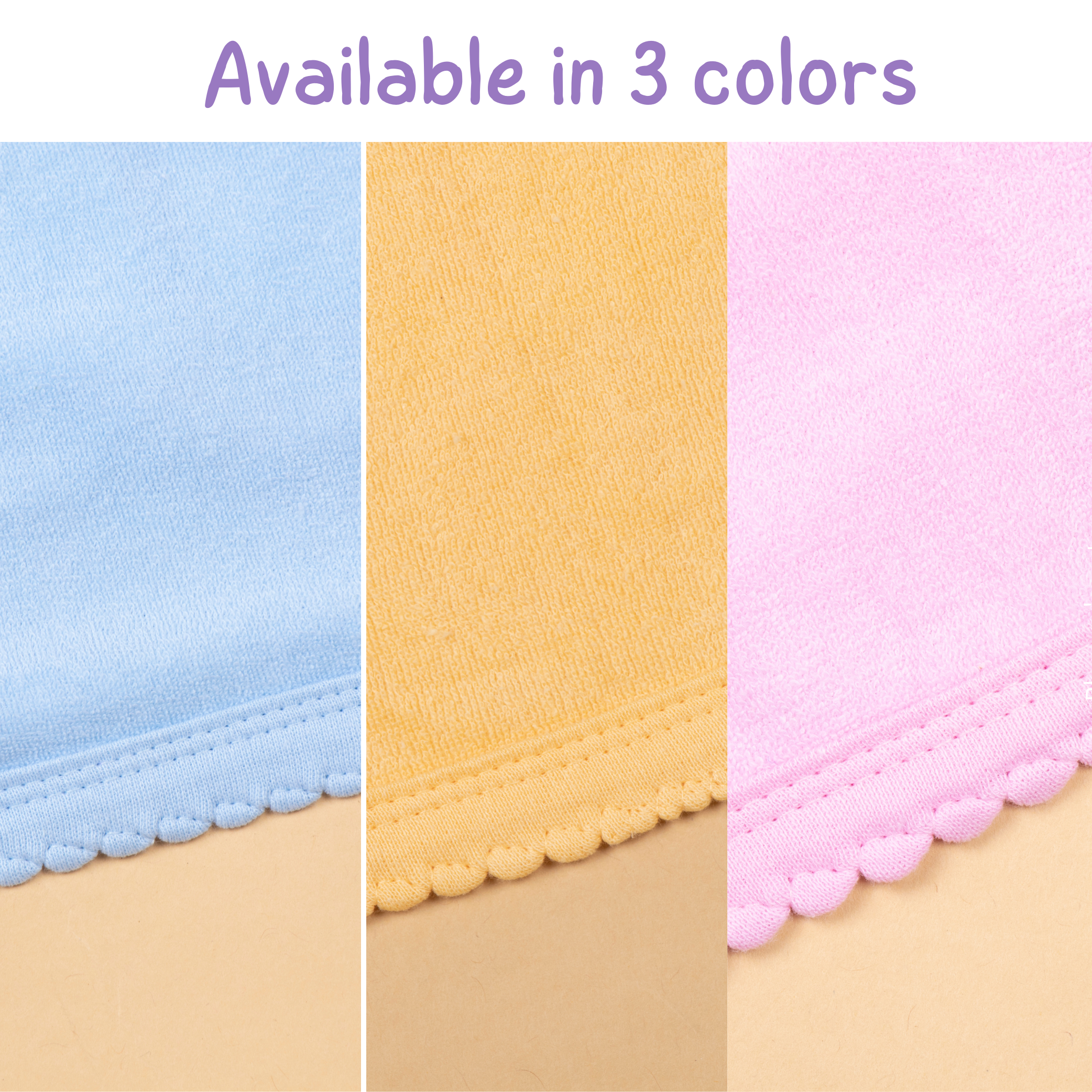 Warm & cozy terry hooded towel