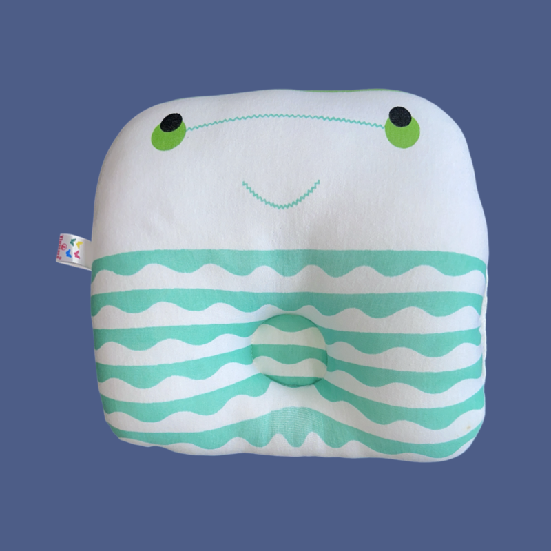 Baby Head-Shaping Pillow pop ( soft knitted fabric )