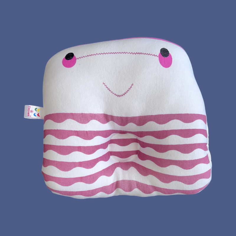 Baby Head-Shaping Pillow pop ( soft knitted fabric )