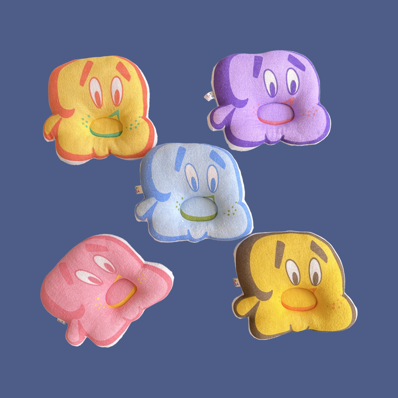Baby Head-Shaping Pillow pop