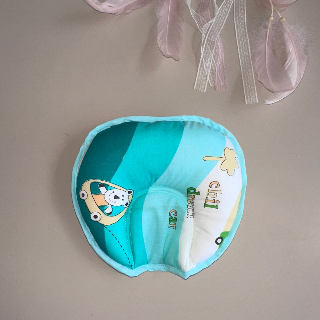 Feather Rest Baby Head-Shaping Pillow