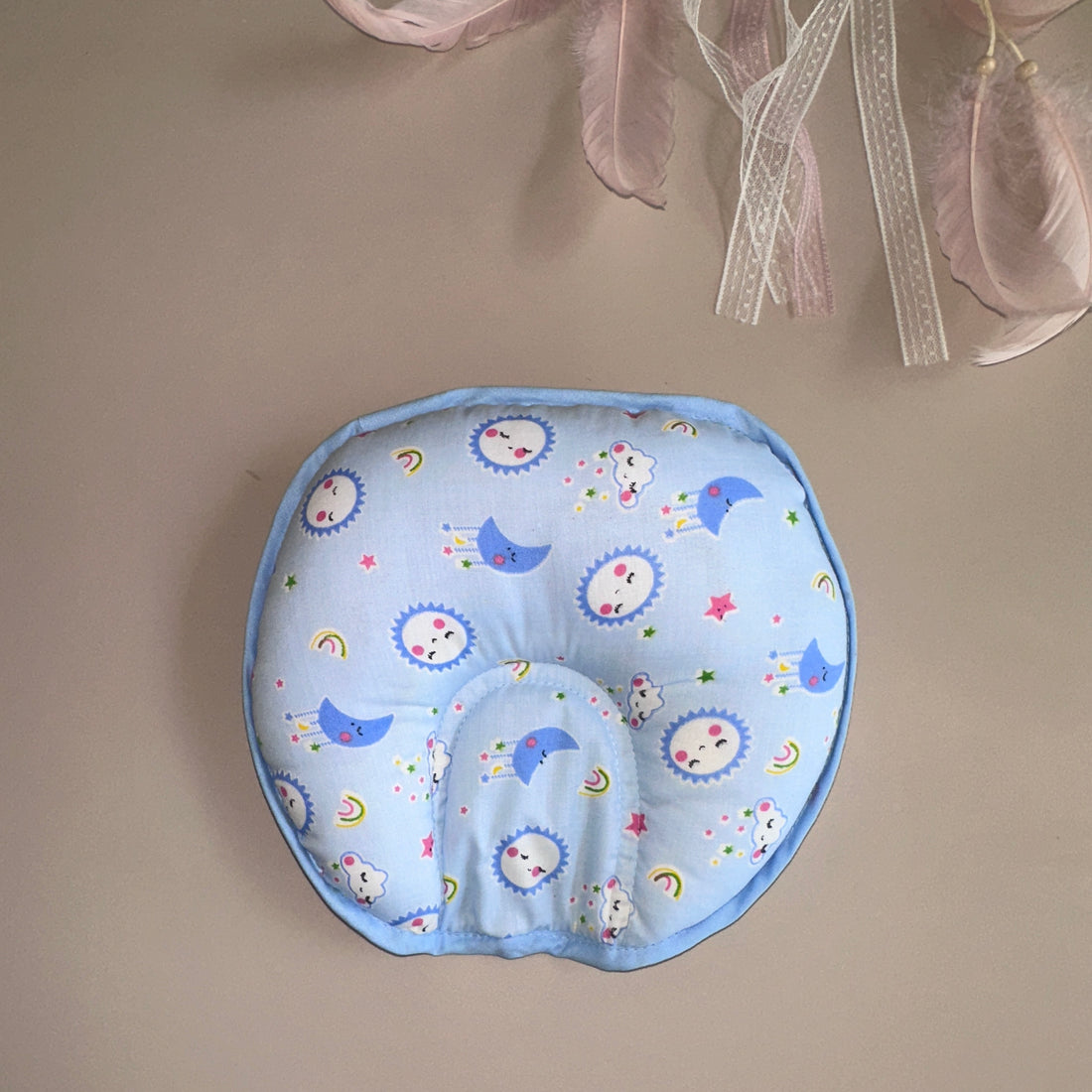 Feather Rest Baby Head-Shaping Pillow