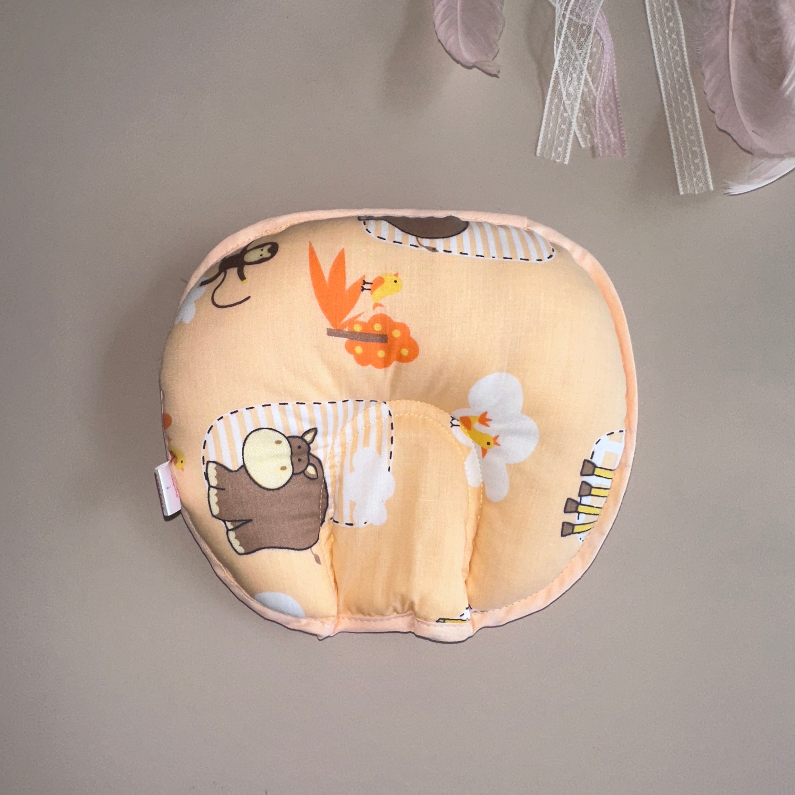 Feather Rest Baby Head-Shaping Pillow