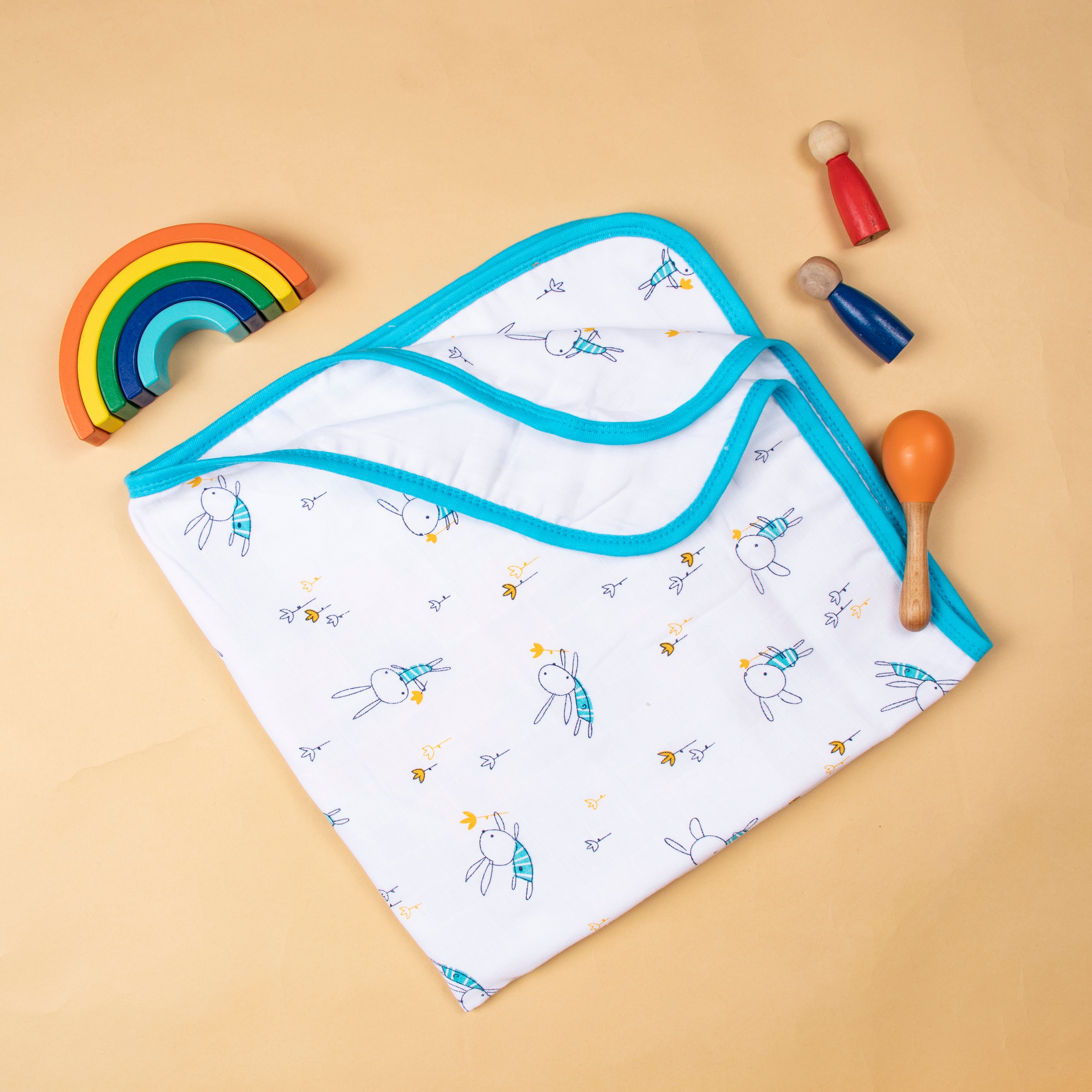 Baby Hooded Towel Muslin
