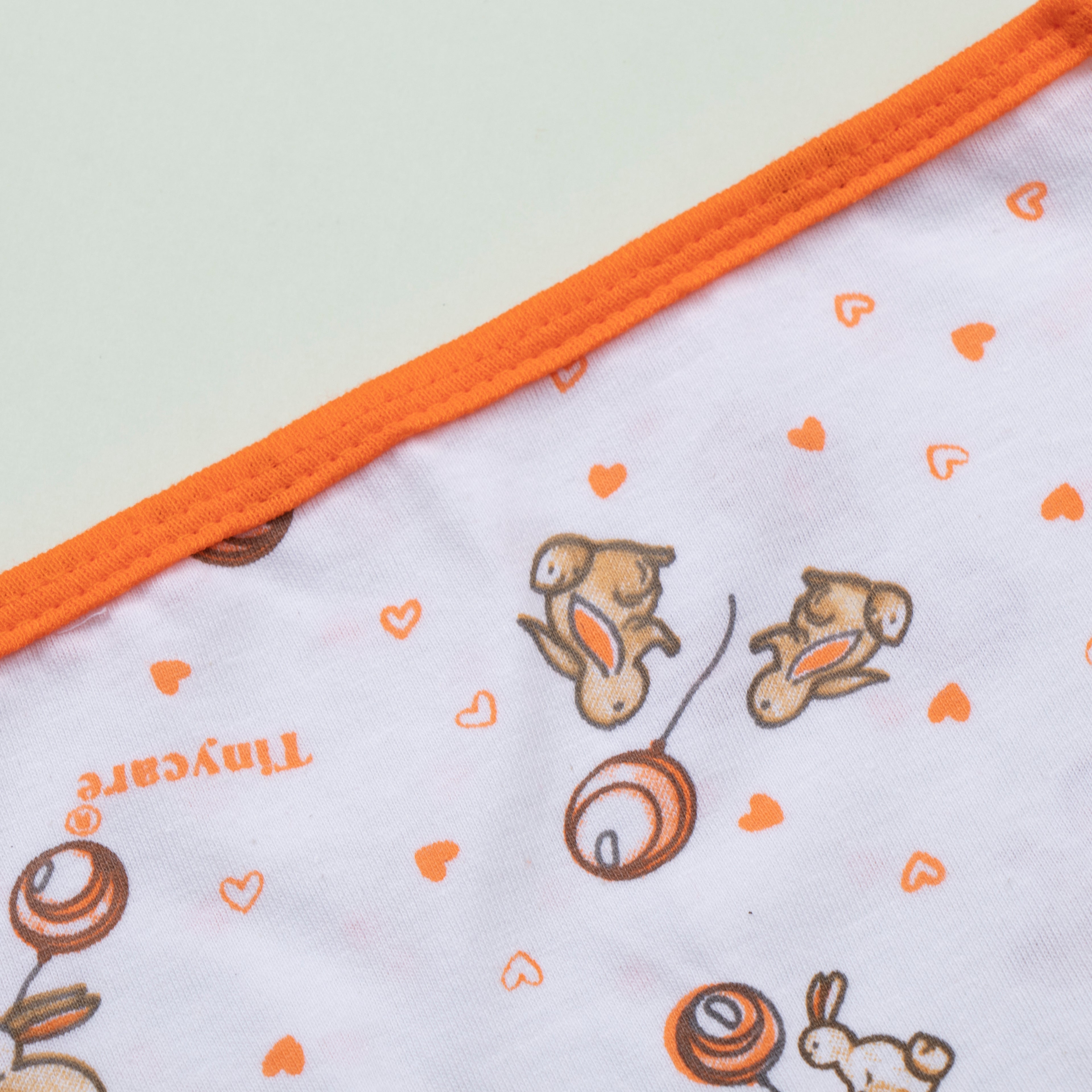 Soft knitted all over print jablas (pack of 5)