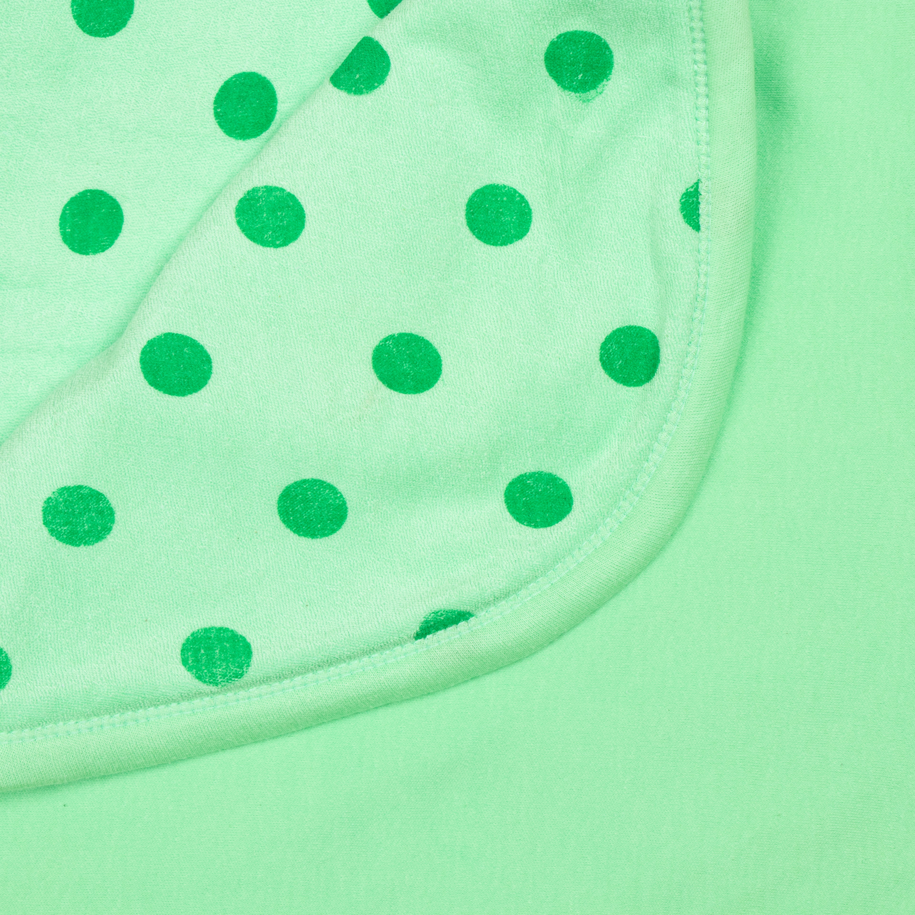 Baby Hooded Towel Terry Polka Dots