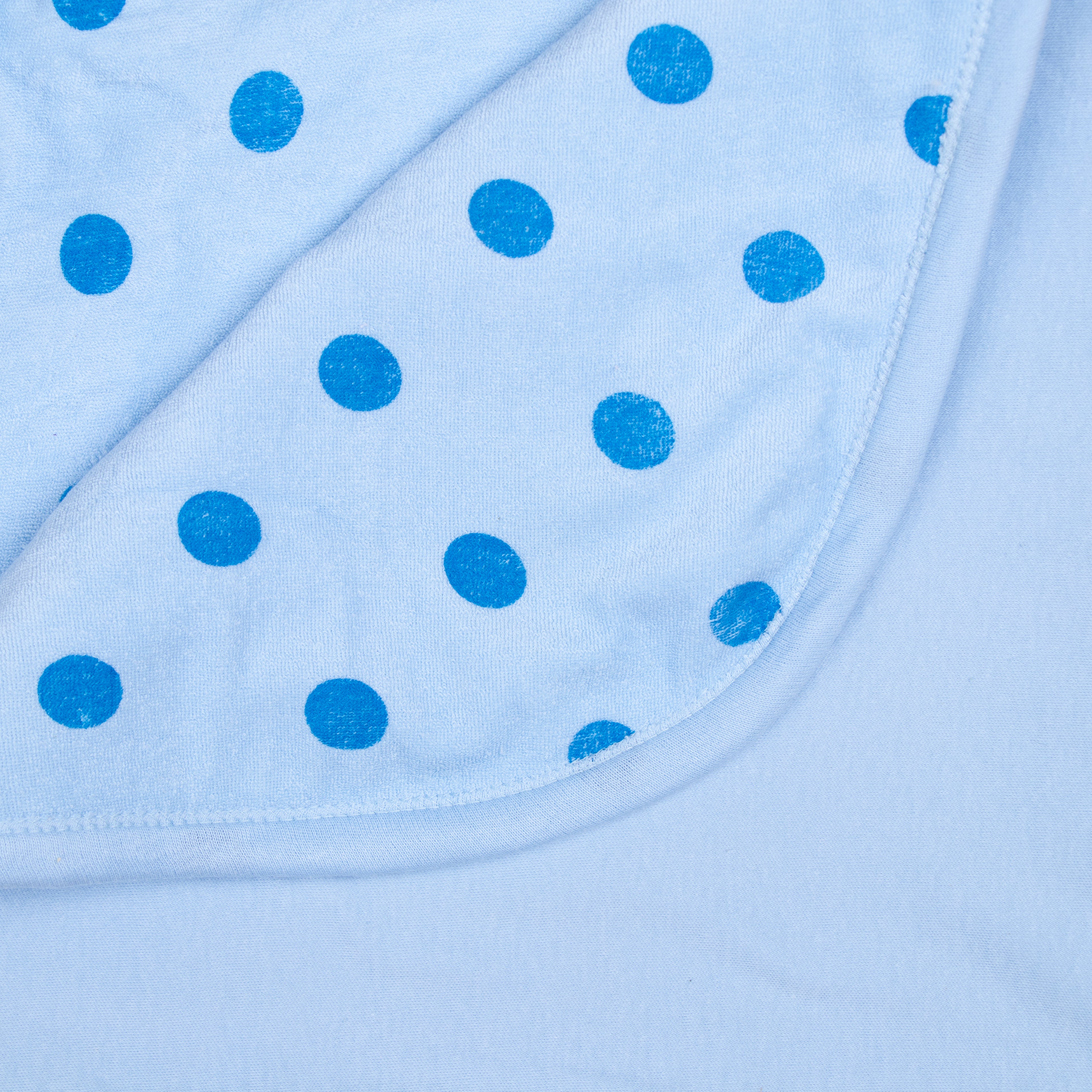 Baby Hooded Towel Terry Polka Dots