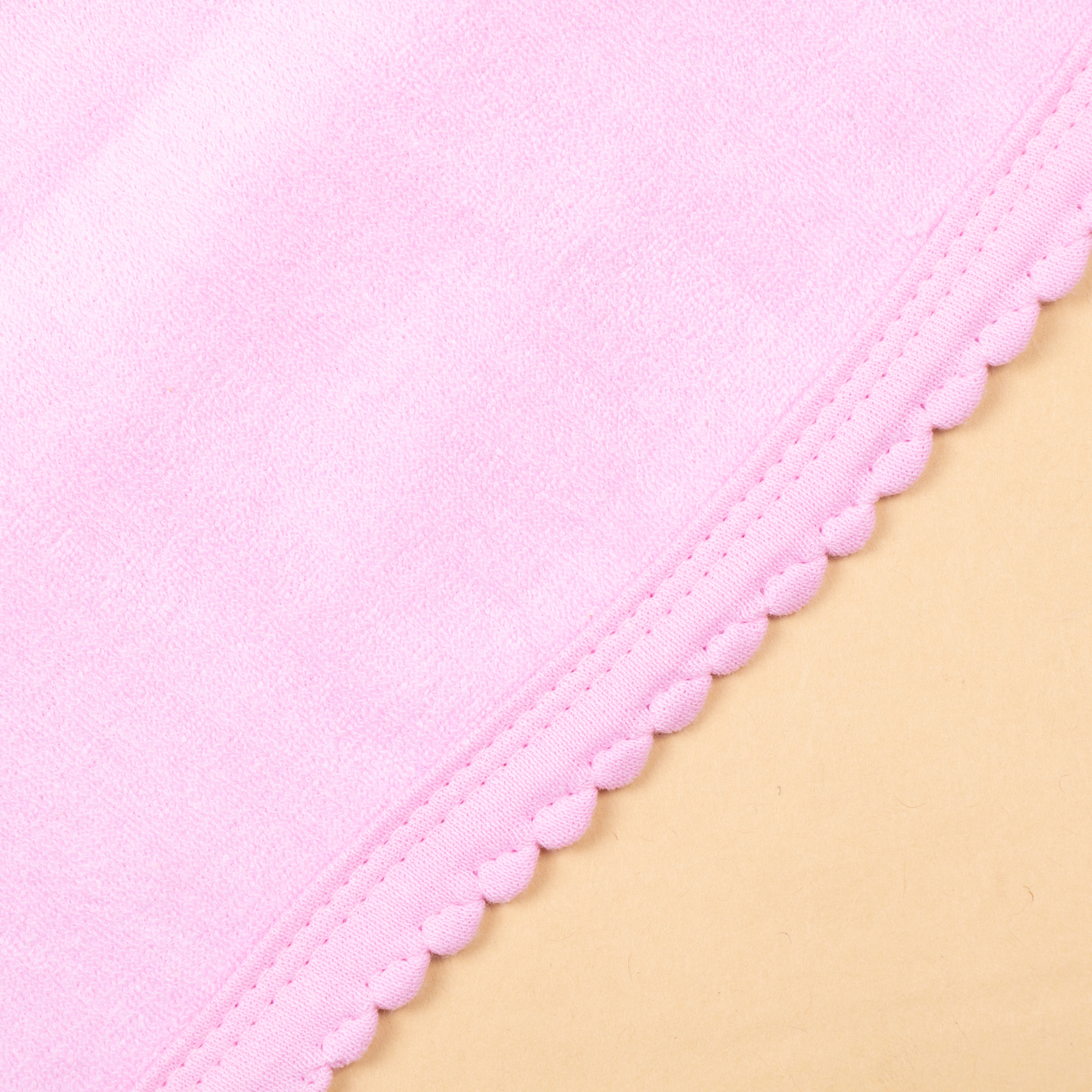 Warm & cozy terry hooded towel