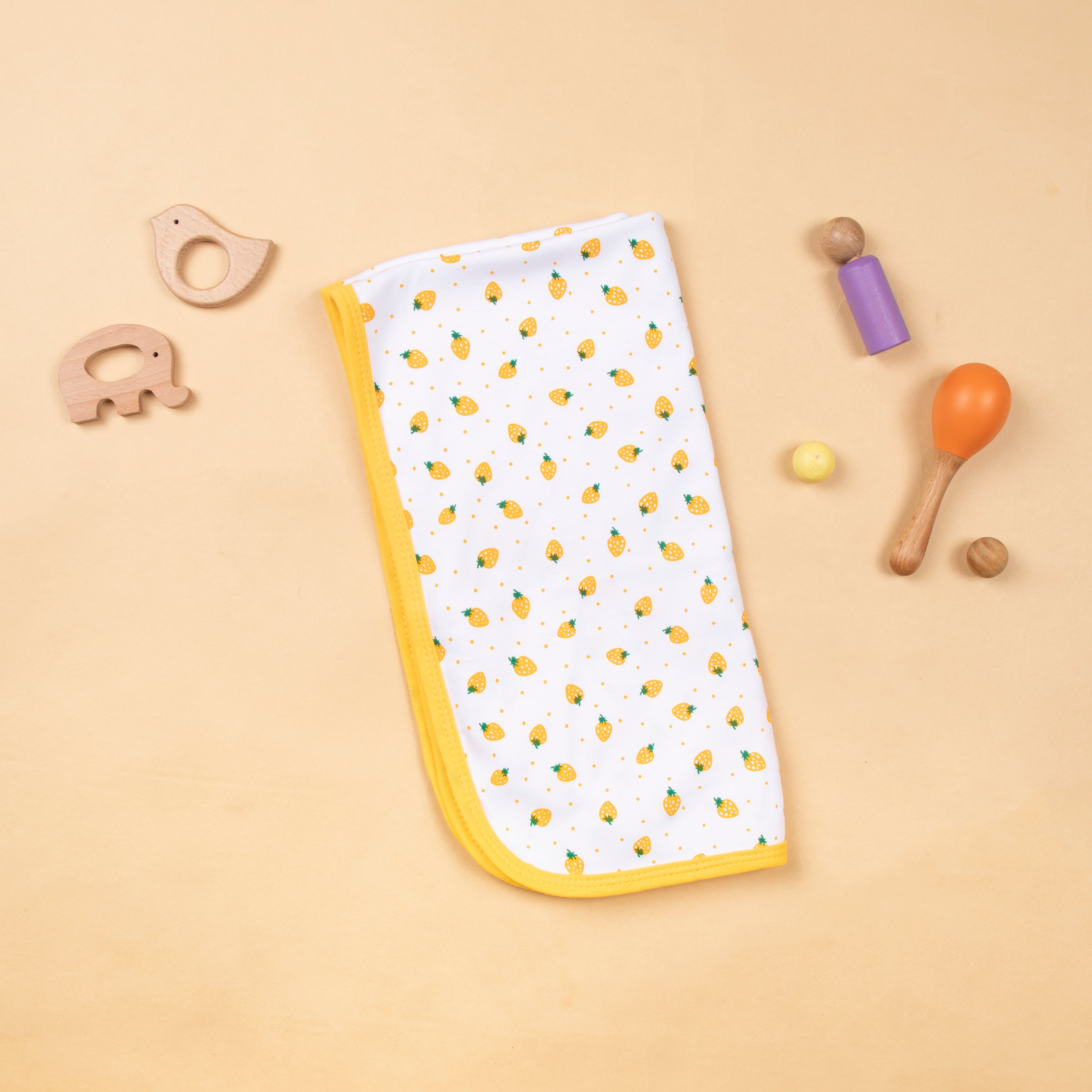 Baby Towel Interlock Printed