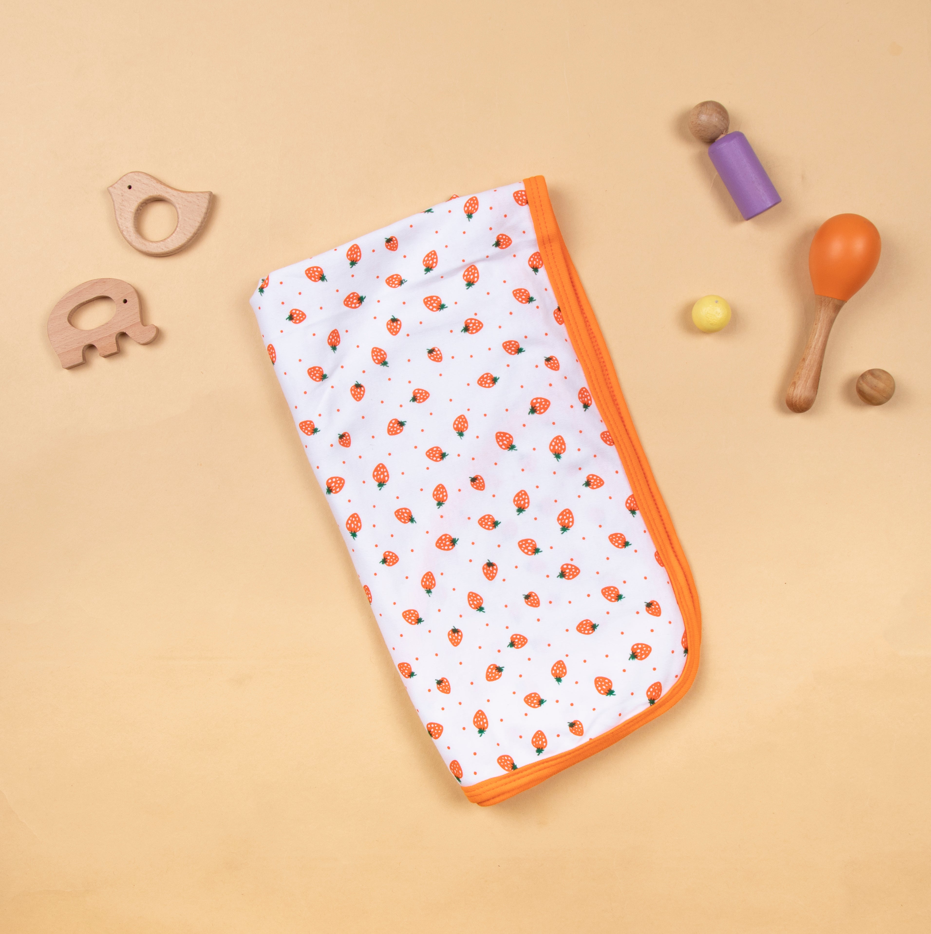 Baby Towel Interlock Printed