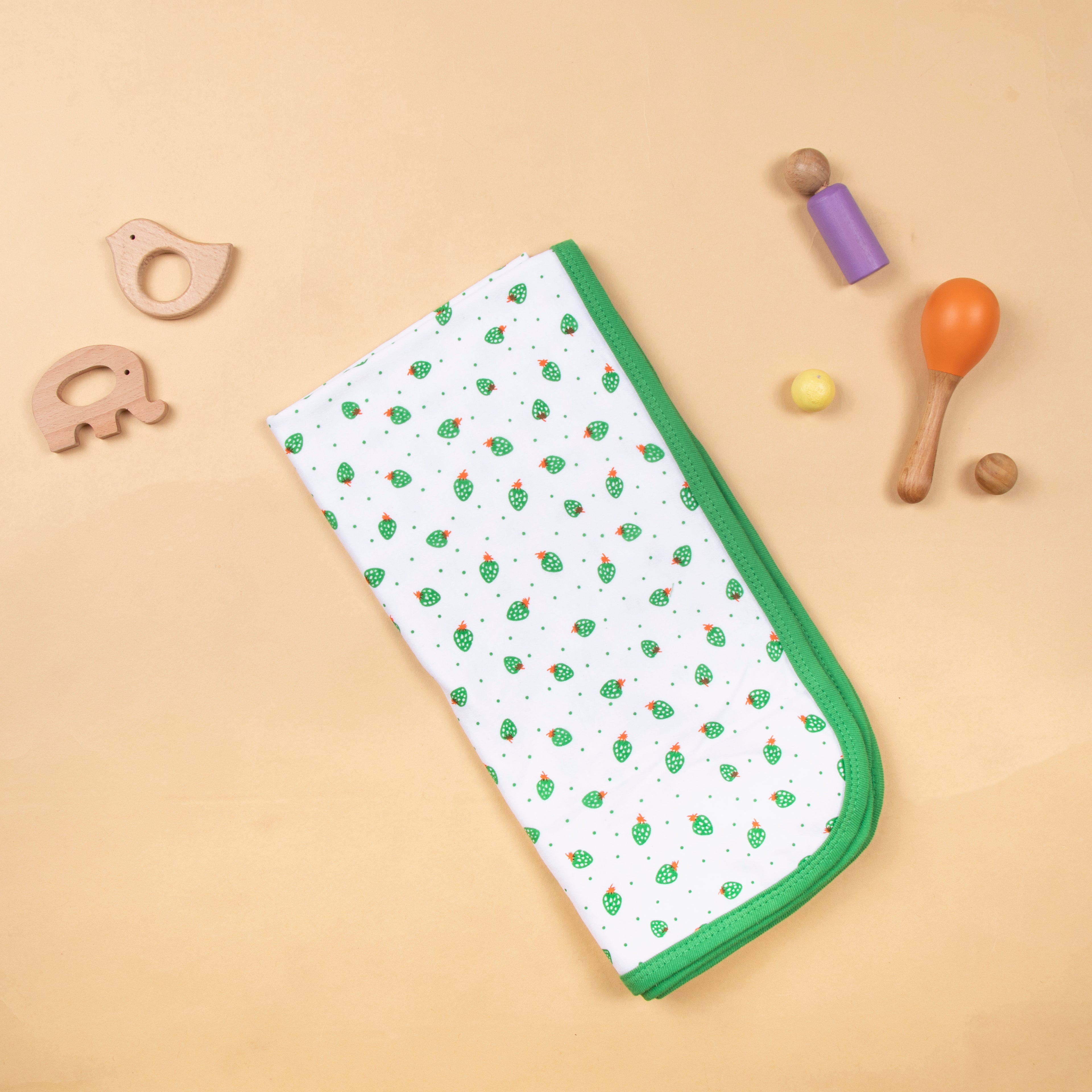 Baby Towel Interlock Printed