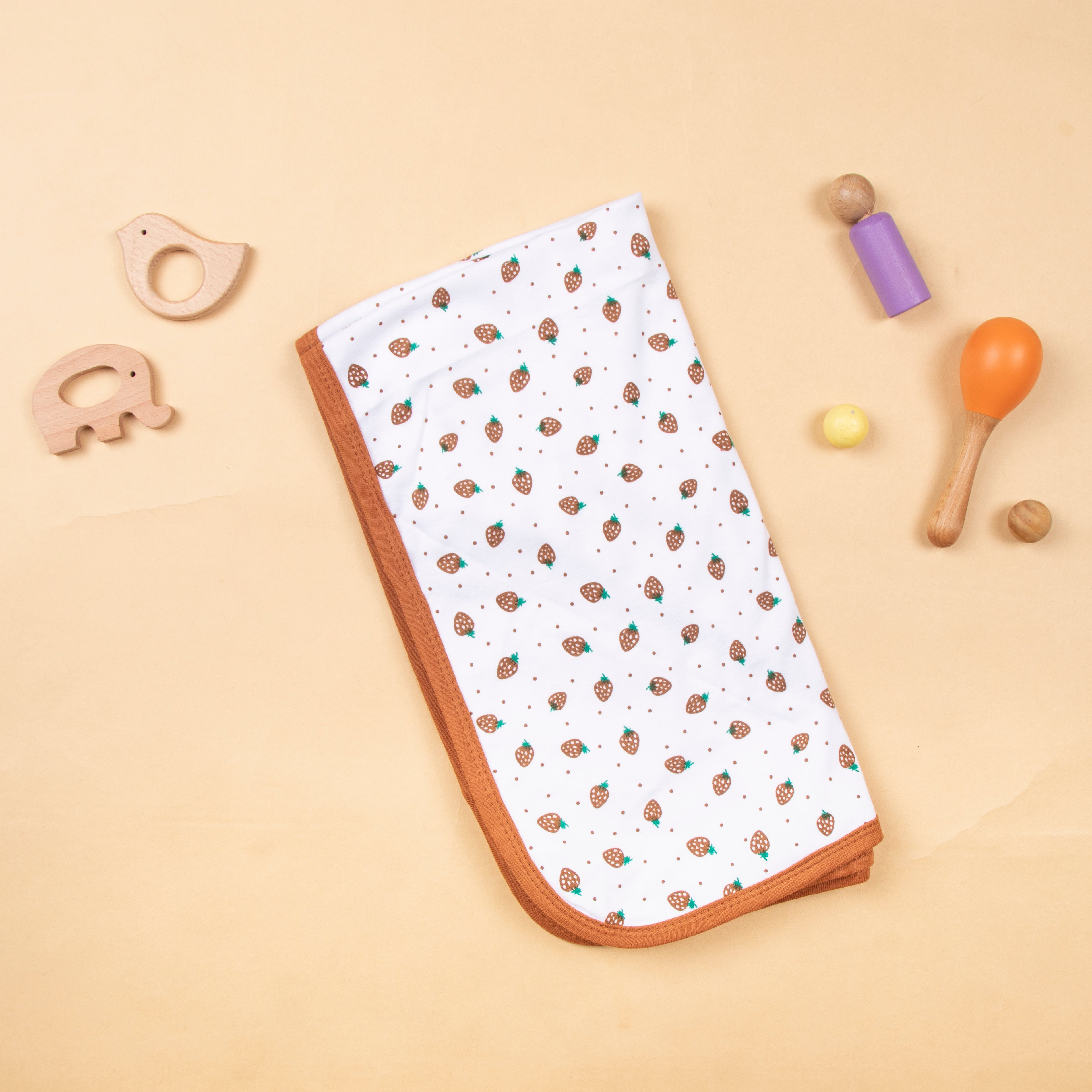 Baby Towel Interlock Printed