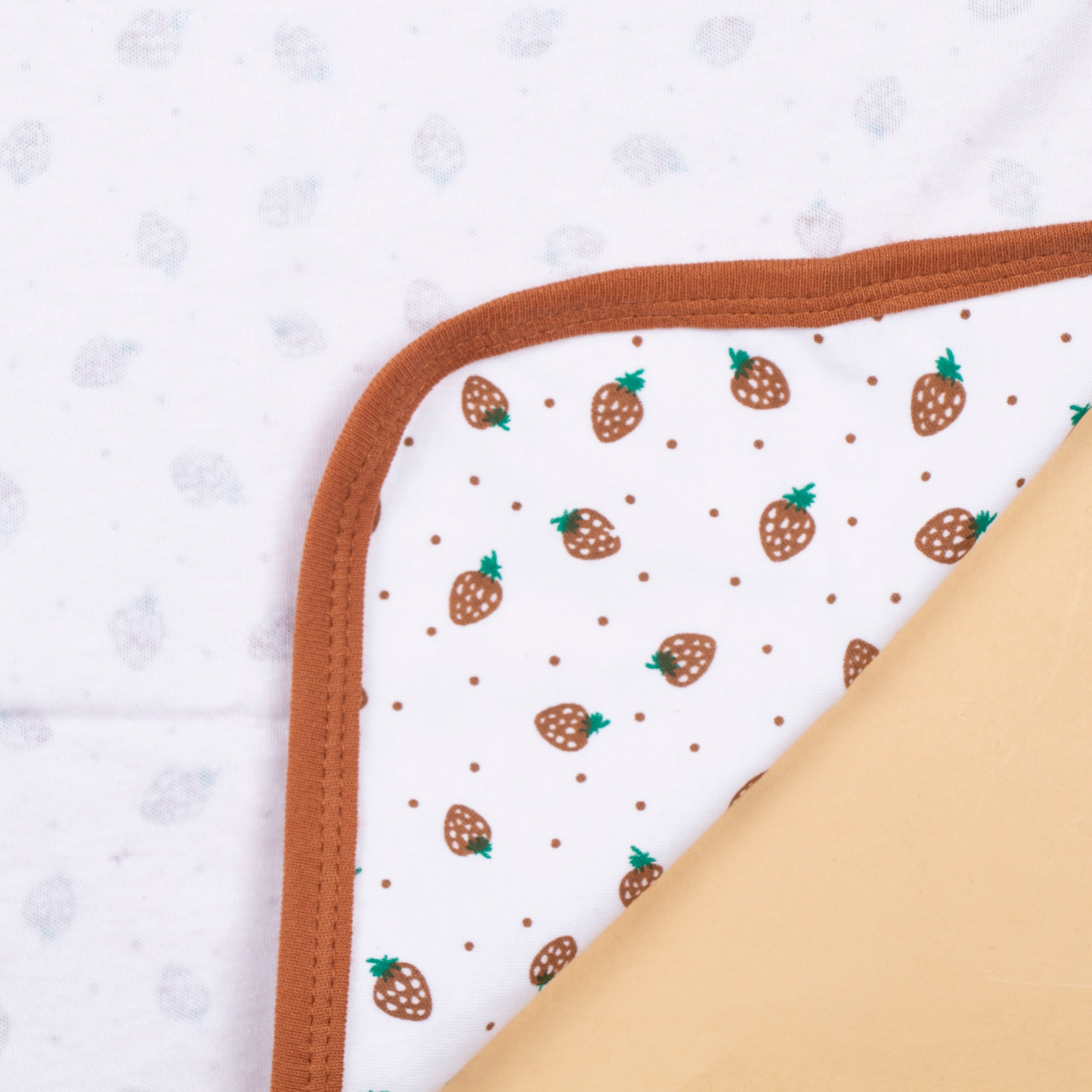 Baby Towel Interlock Printed