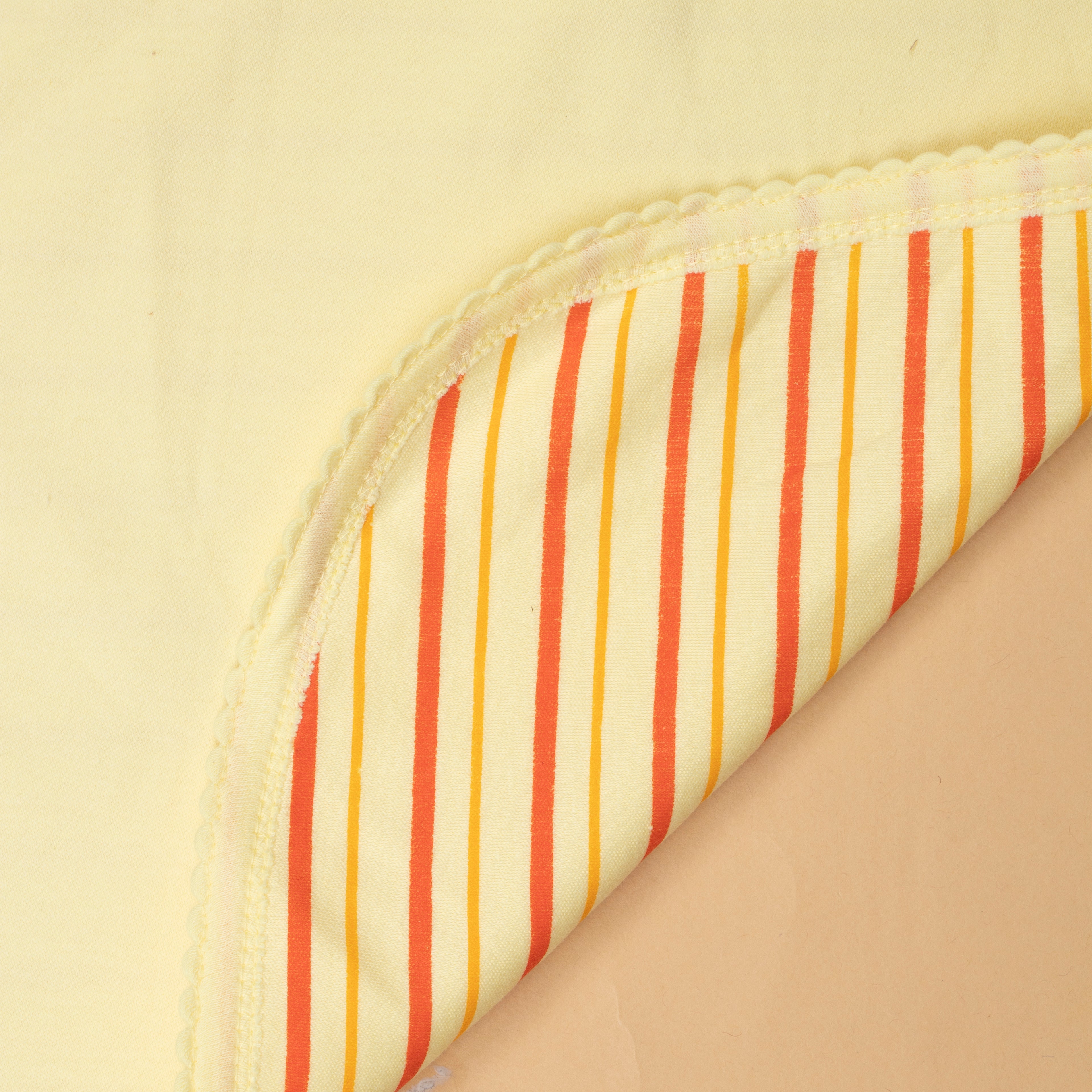 Baby Hooded Towel Interlock Stripes