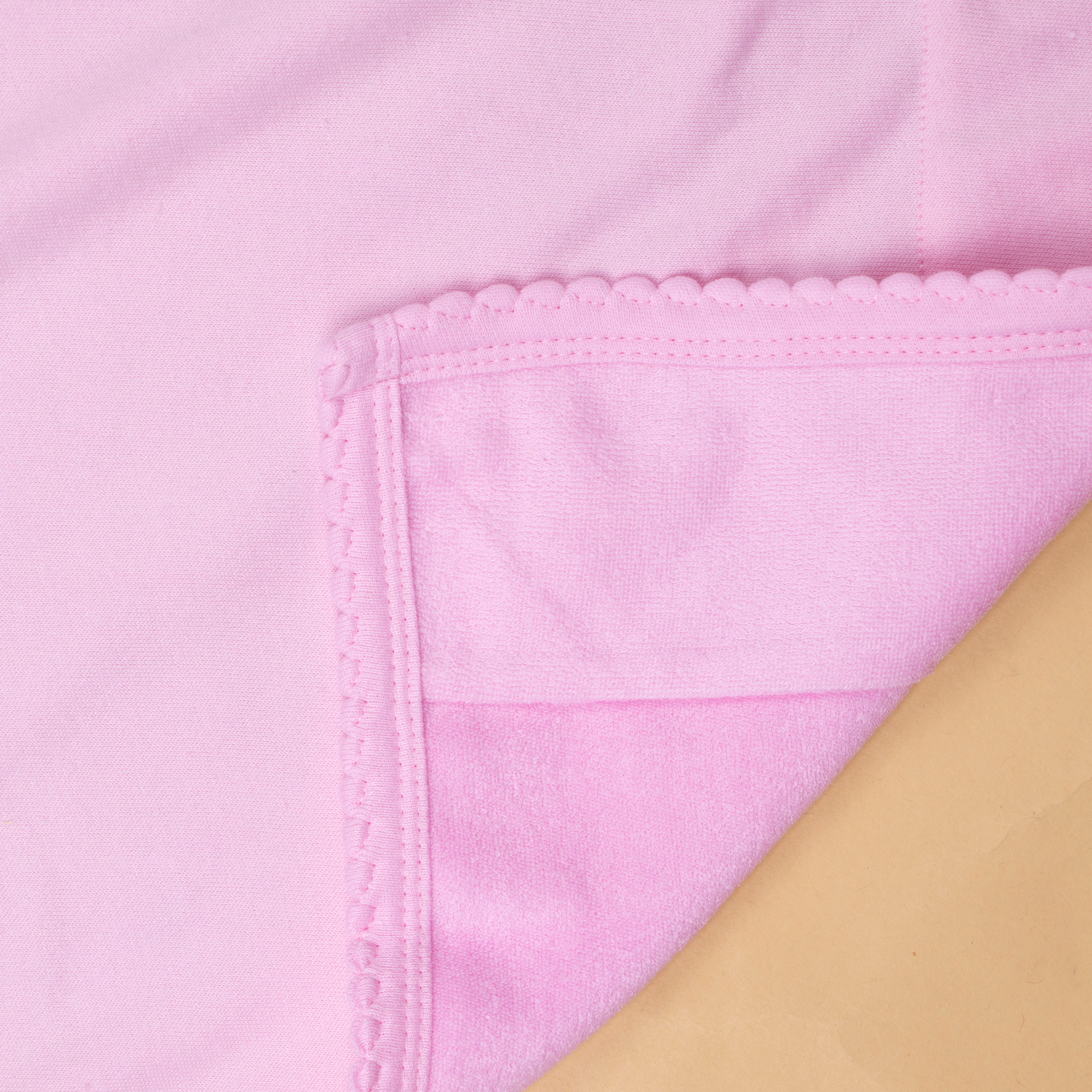 Warm & cozy terry hooded towel