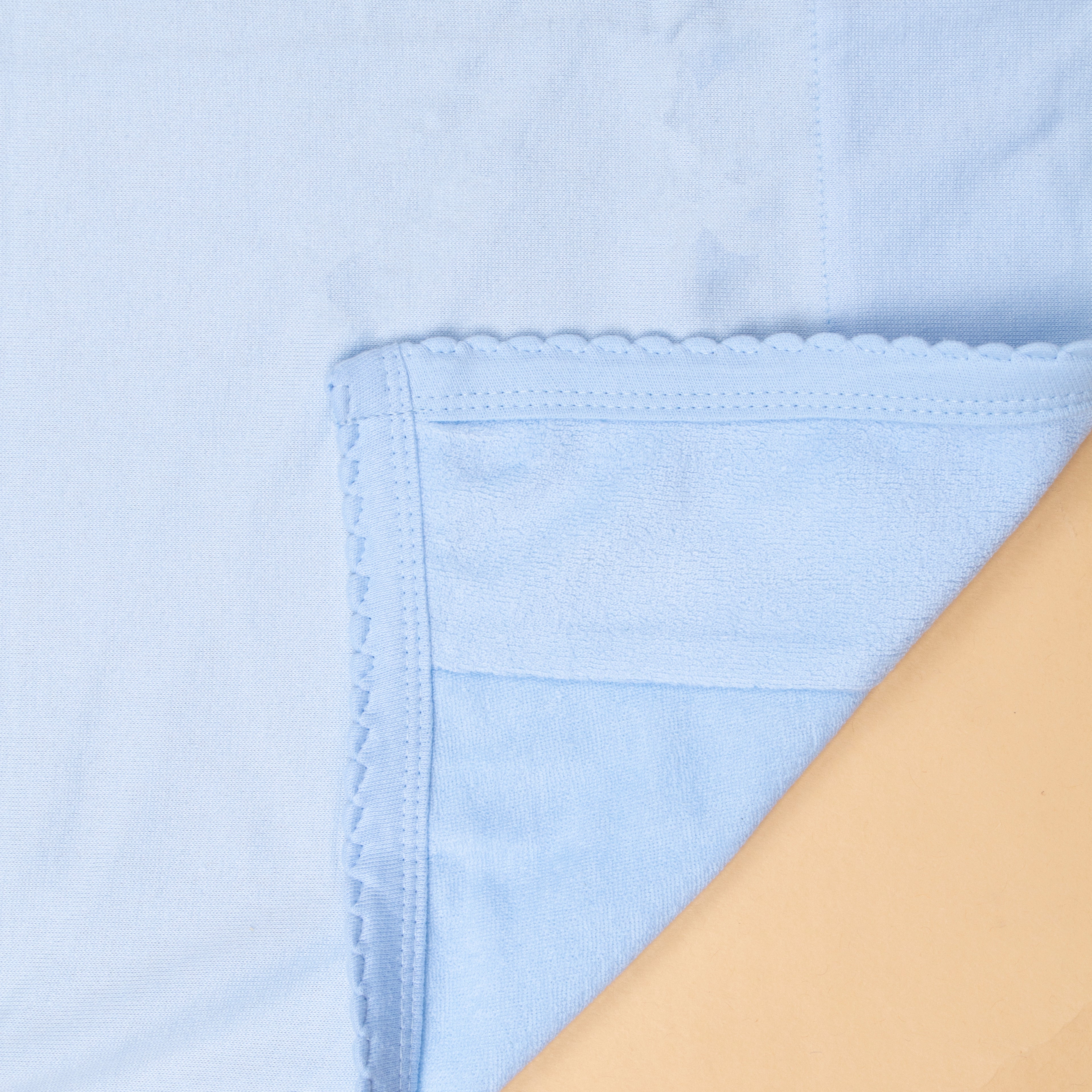 Warm & cozy terry hooded towel