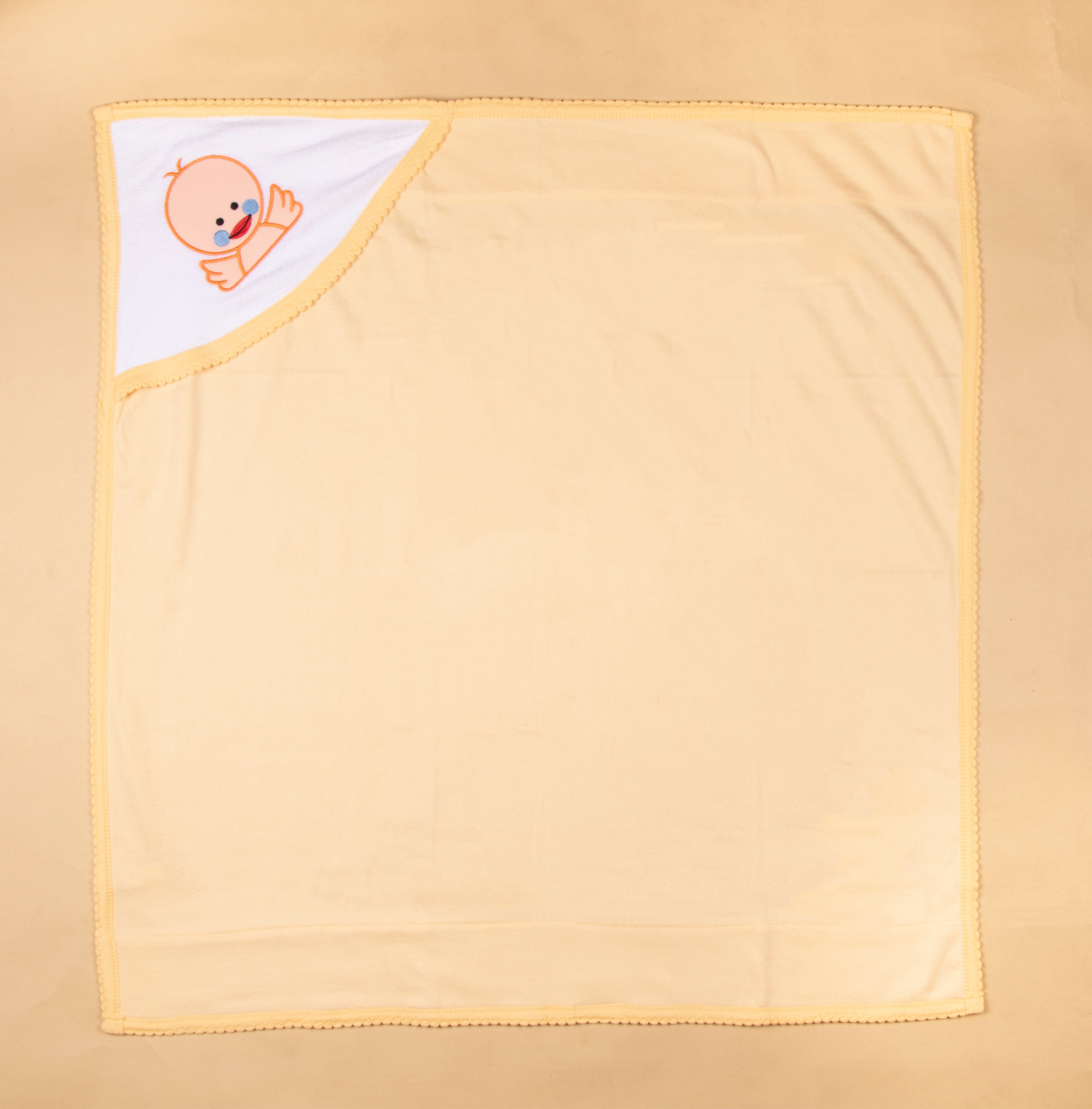 Warm & cozy terry hooded towel