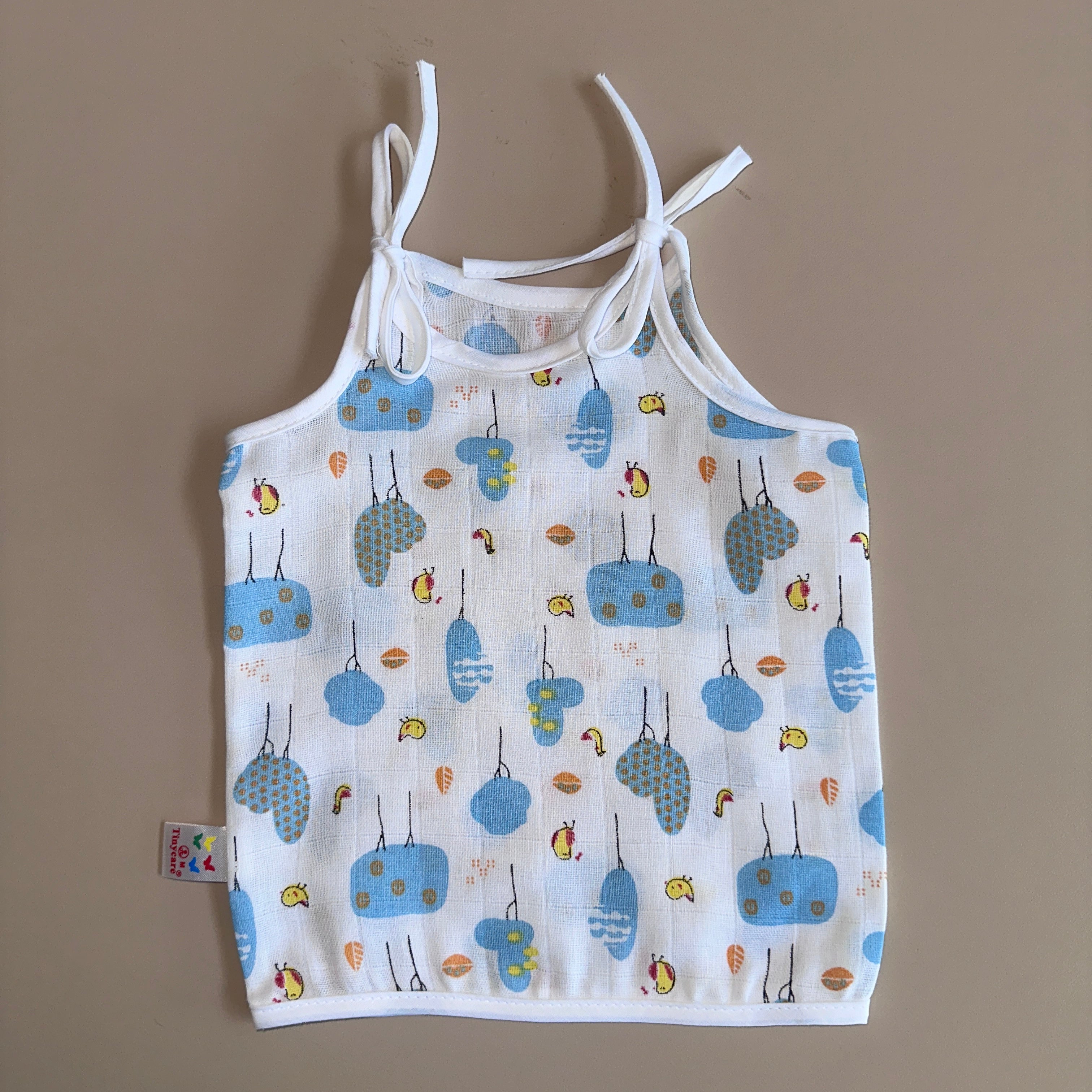 soft muslin jabla white ( tying ) pack of 6
