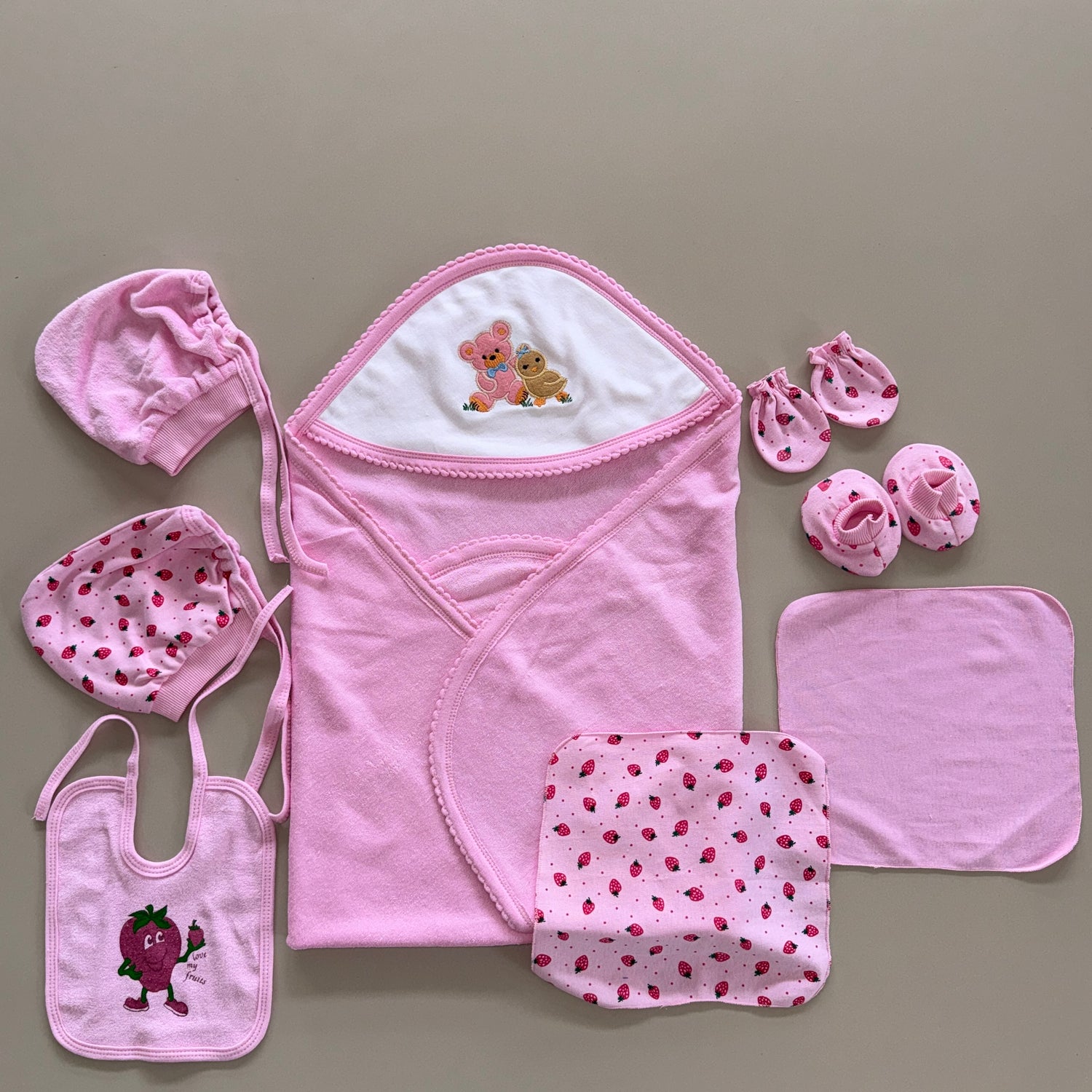 Diwali Special Baby Bundle – Softness &amp; Care by Tinycare ( pack of 8 )