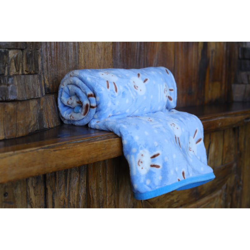 Super Soft Baby Blankets - Rabbit Print