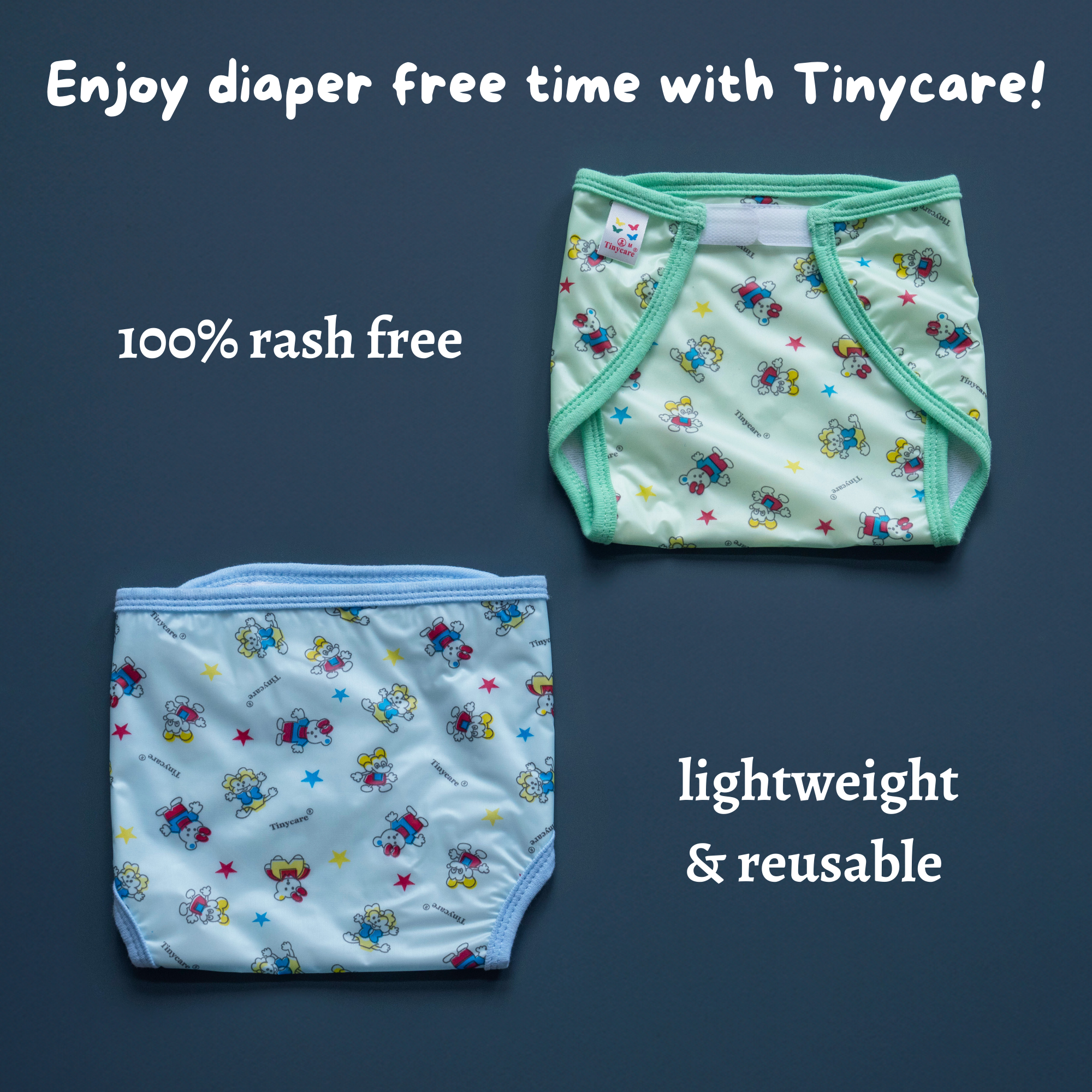 Tinycare Printed Basic Langot (Pack of 5)