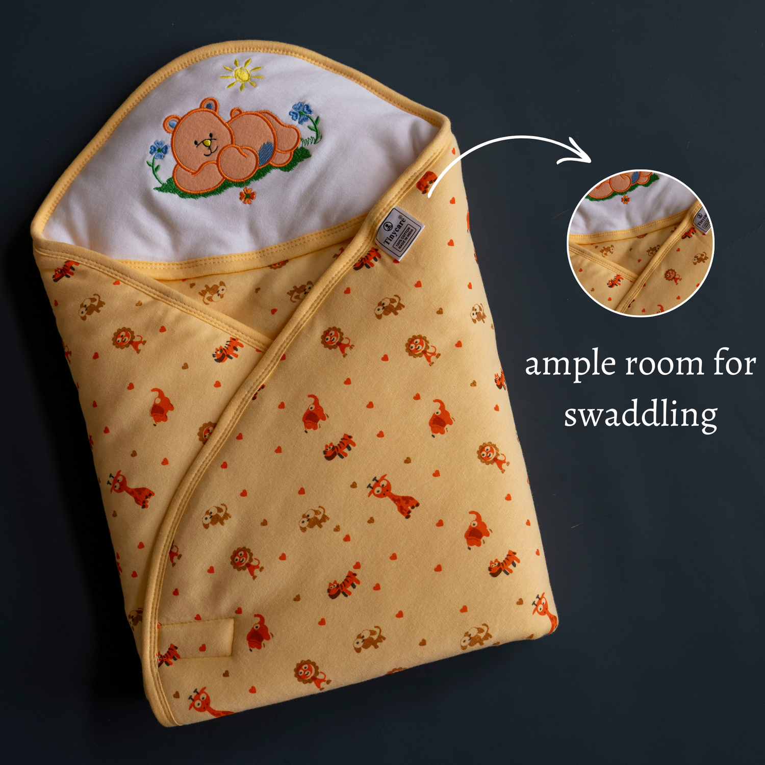 Tinycare All Season Snuggle Fit Baby Wrapper