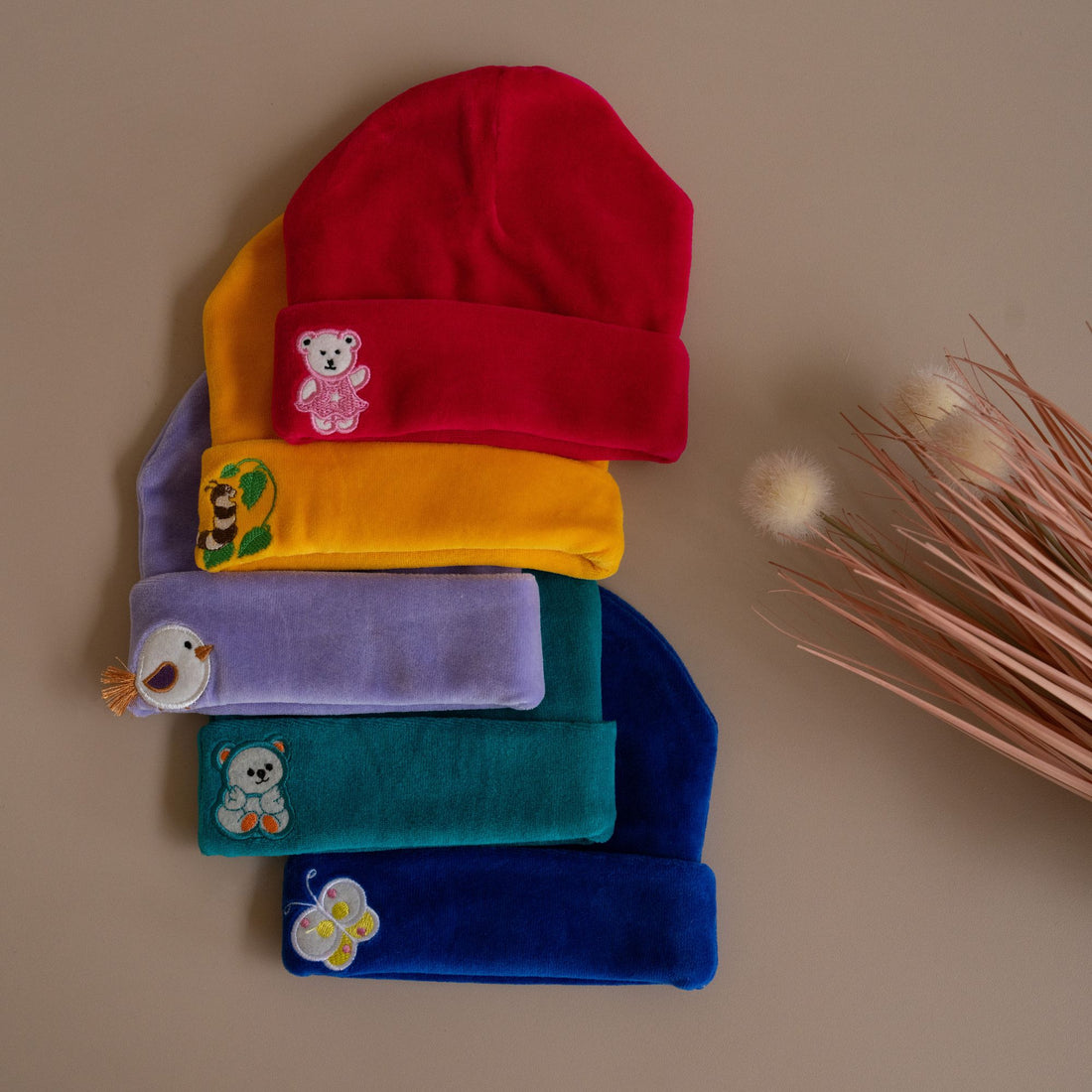 TinyCare Soft Vellore Cotton Baby Caps