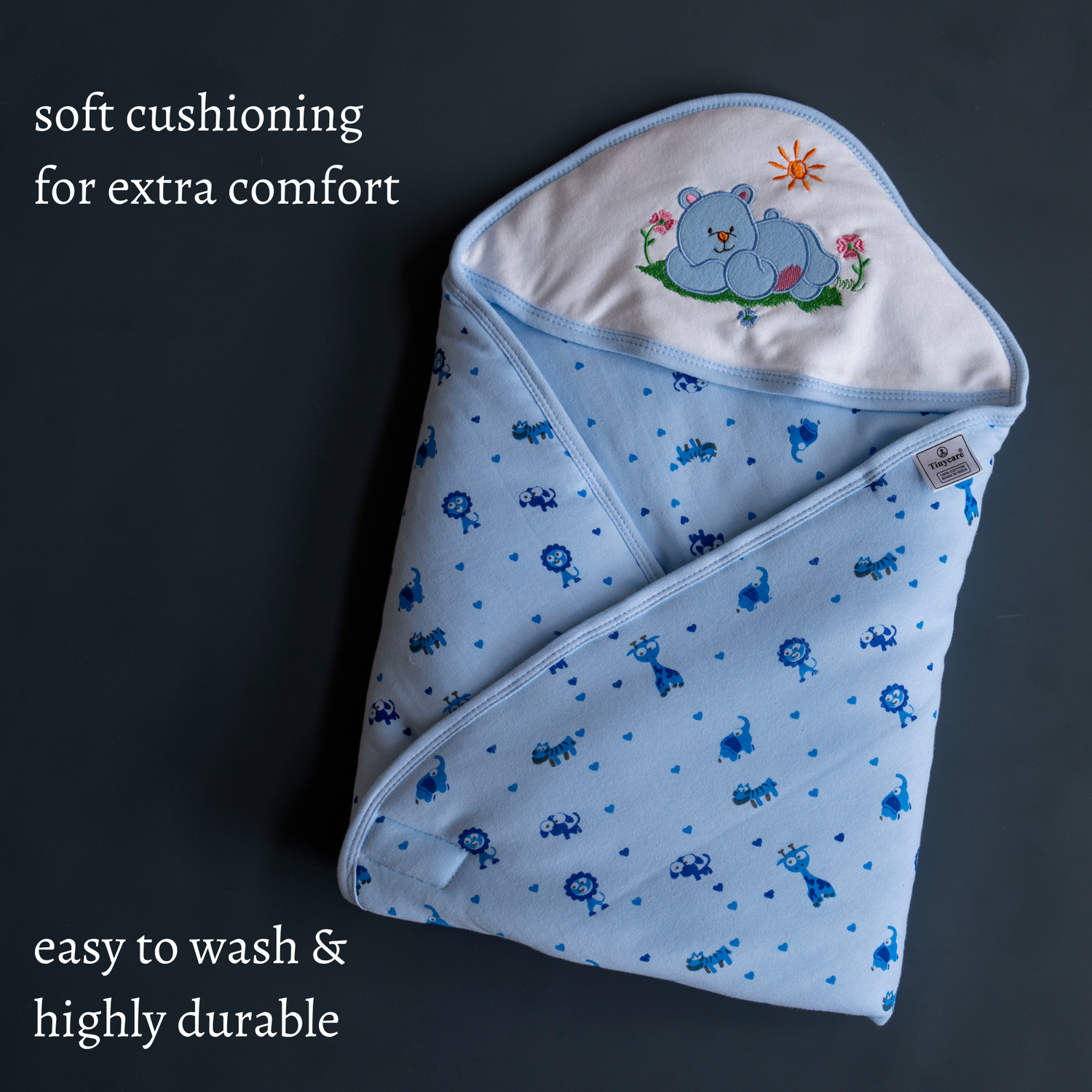 Tinycare All Season Snuggle Fit Baby Wrapper