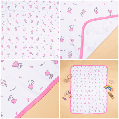 Baby Towel Interlock Printed