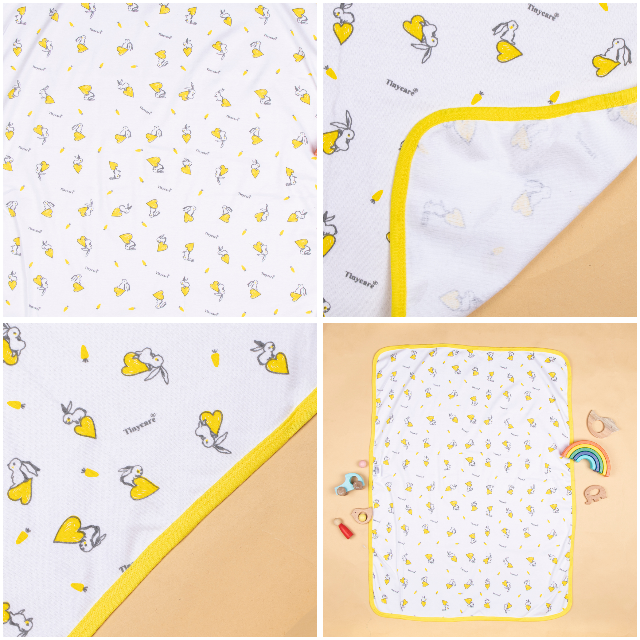 Baby Towel Interlock Printed