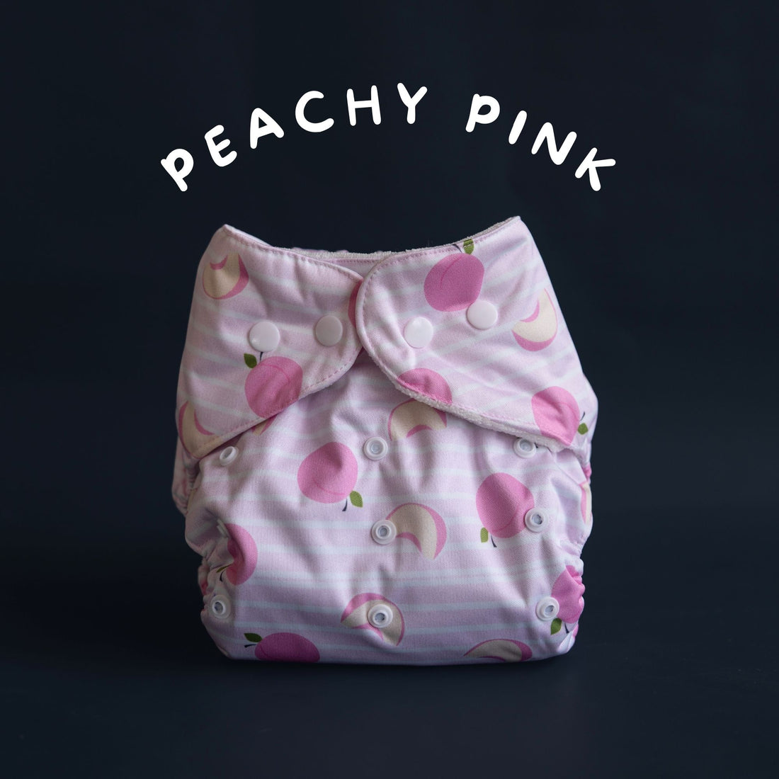 Tinycare Premium Peachy Pink All-Night Cloth Diaper