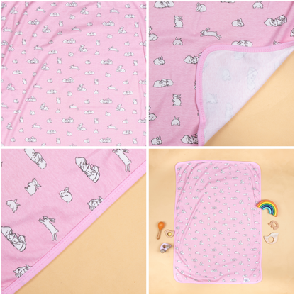 Baby Towel Interlock Printed