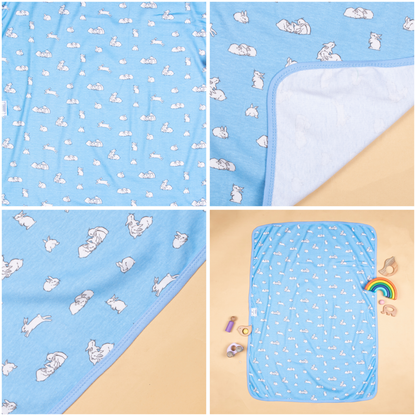 Baby Towel Interlock Printed