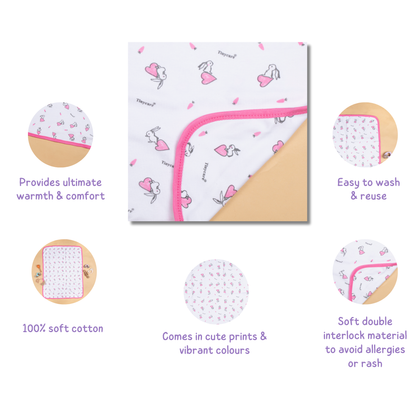 Baby Towel Interlock (Double )