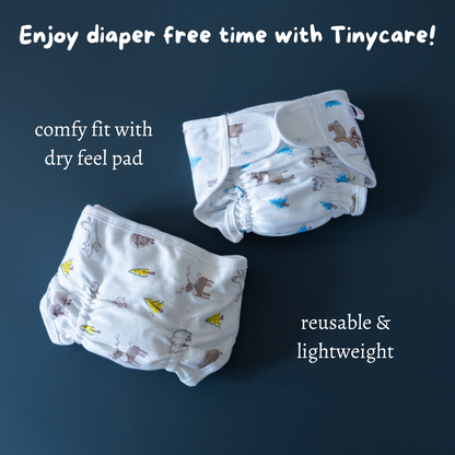 Tinycare Premium Leakproof with quick dry pad Nappy