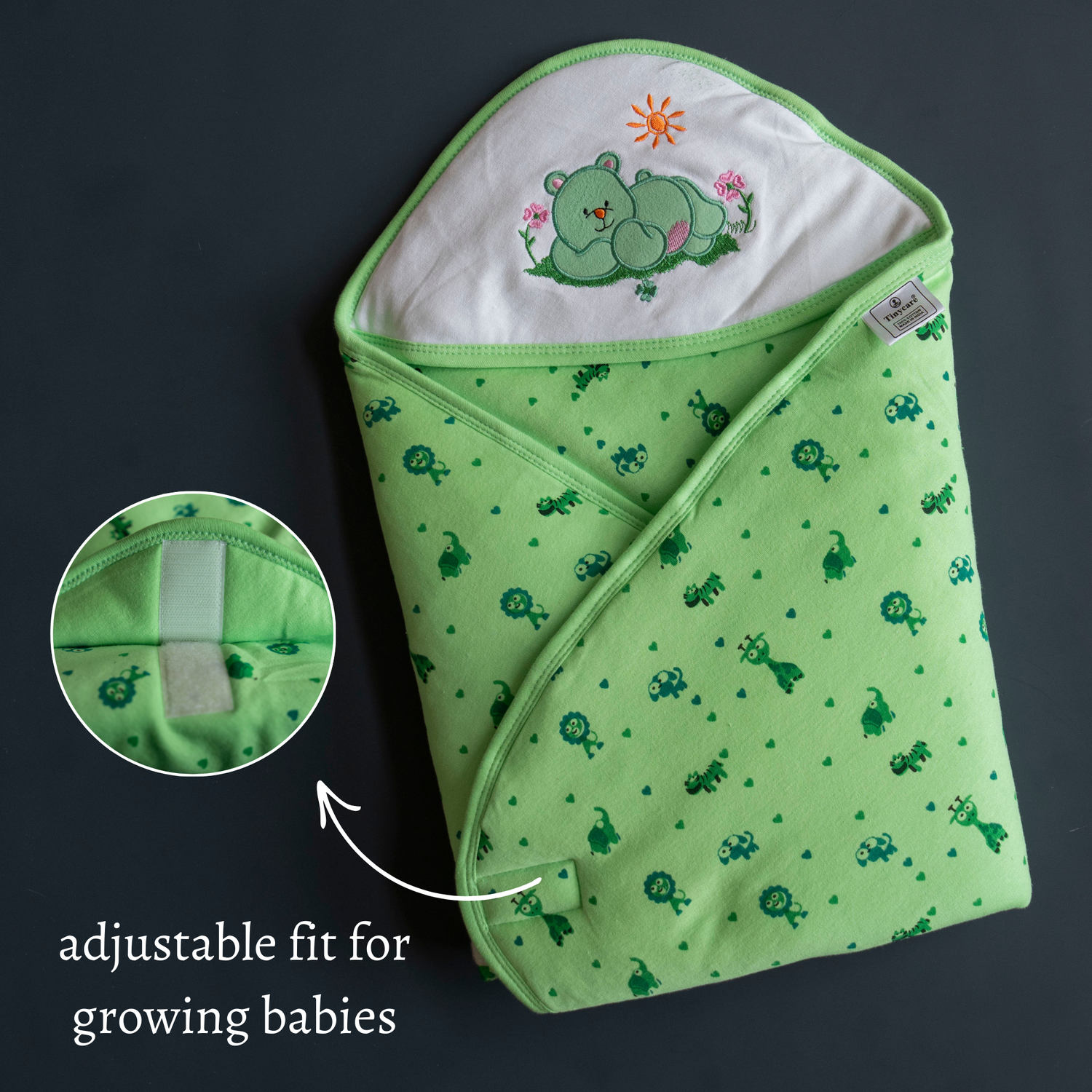 Tinycare All Season Snuggle Fit Baby Wrapper