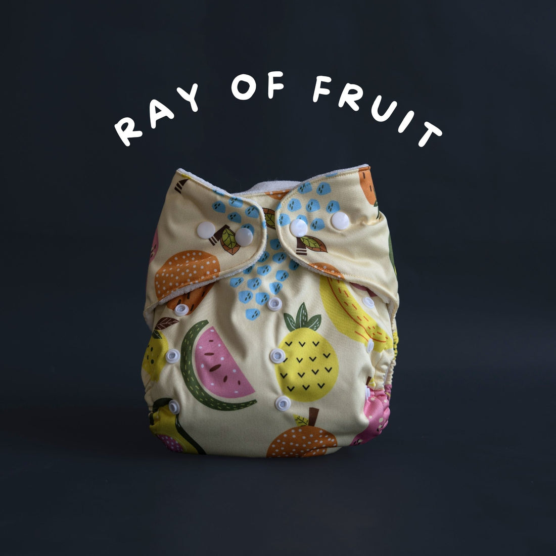 Tinycare Premium Ray of Fruit All-Night Cloth Diaper