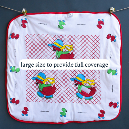 Tinycare Hooded Cute Print Baby Wrapper