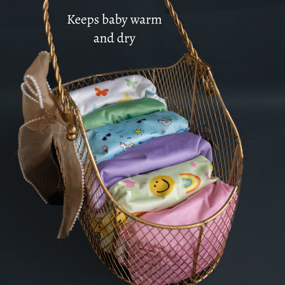 Tinycare Premium Rainbow Smiles Cloth Diaper