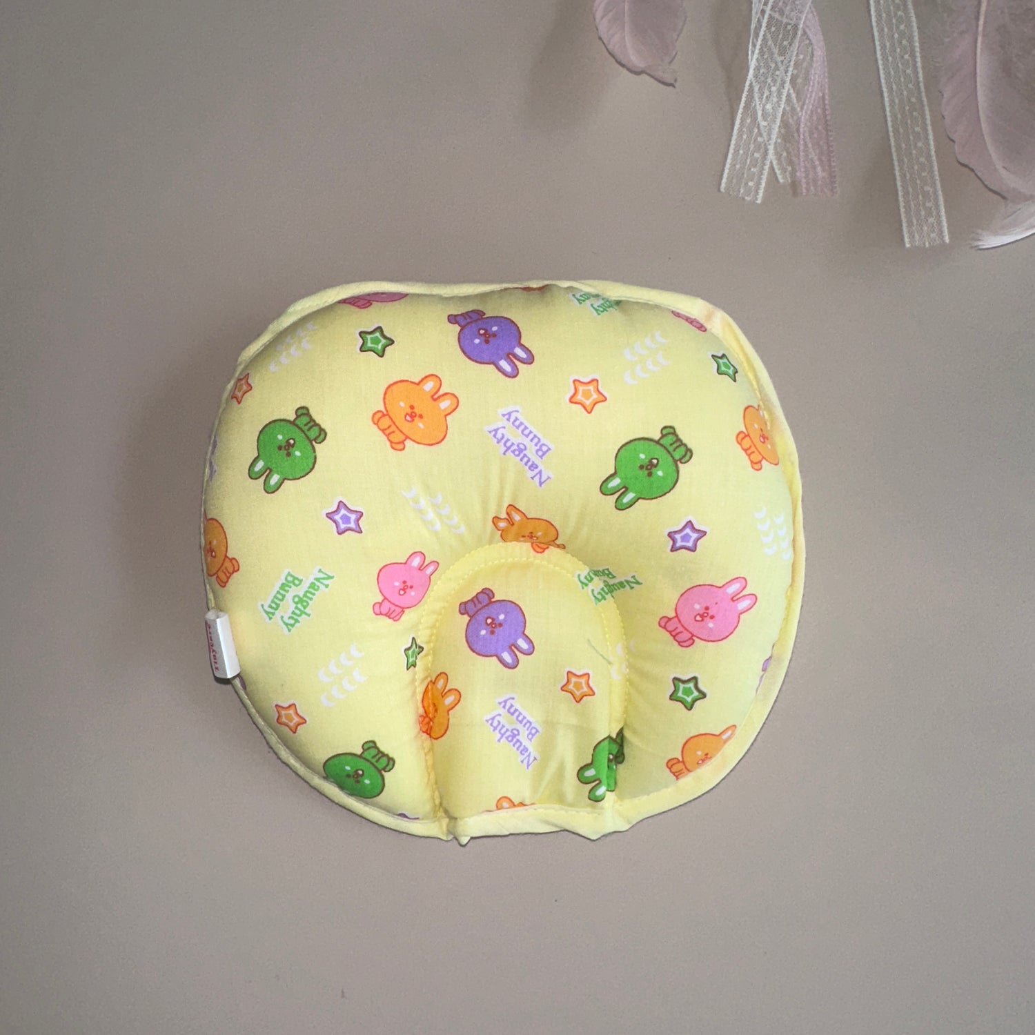 Feather Rest Baby Head-Shaping Pillow