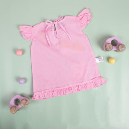 Pure Cotton Baby Frock for Daily wear - Pack of 5 (0-3 months)