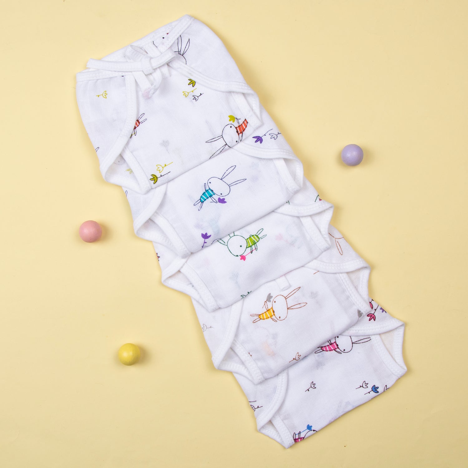 Comfy Junior Printed Baby Nappies (Pack of 5)