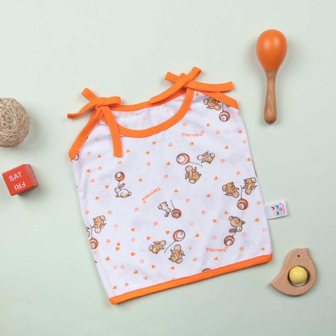 Soft knitted all over print jablas (pack of 5)