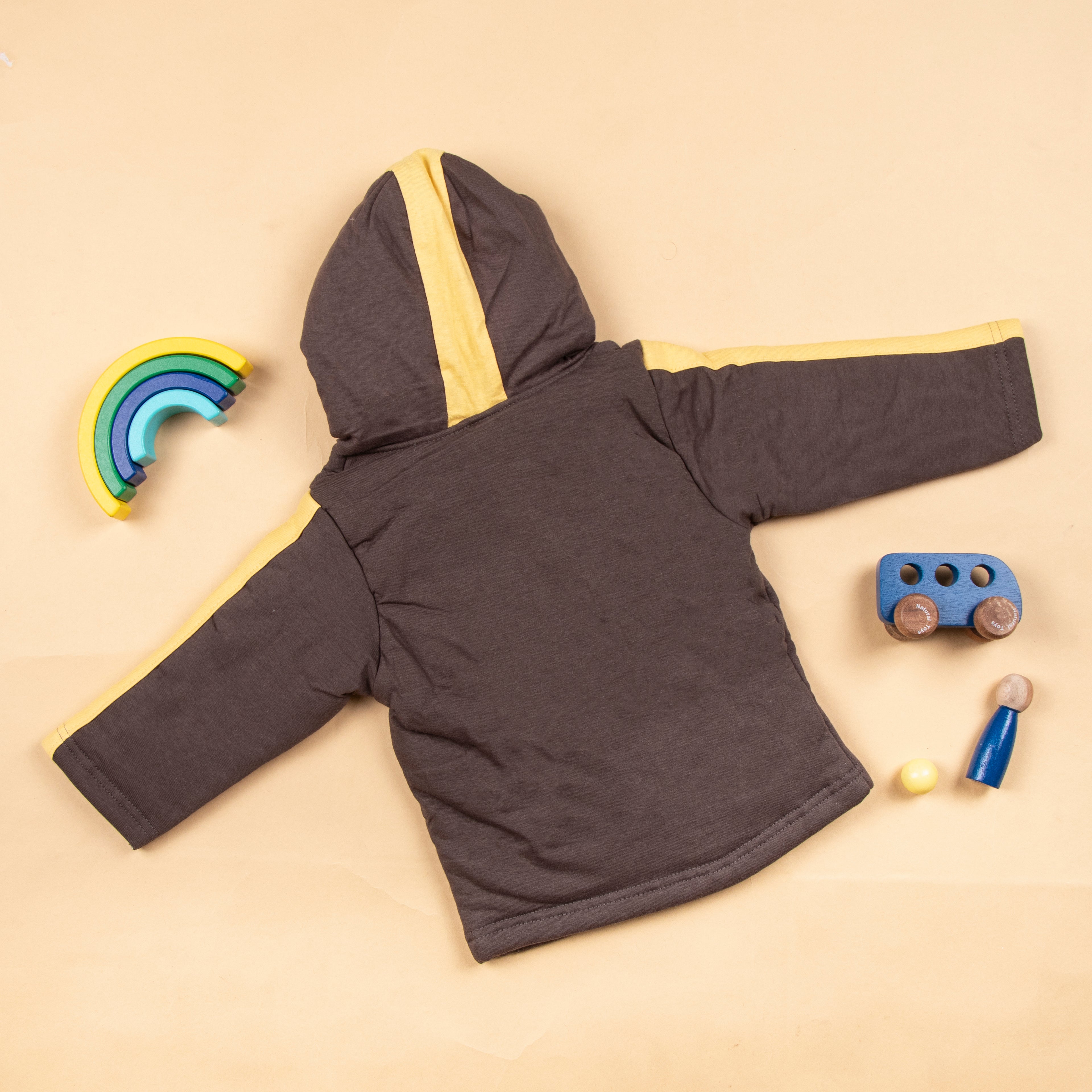 Smart Cookie Brown Baby Hoodie With Zipper