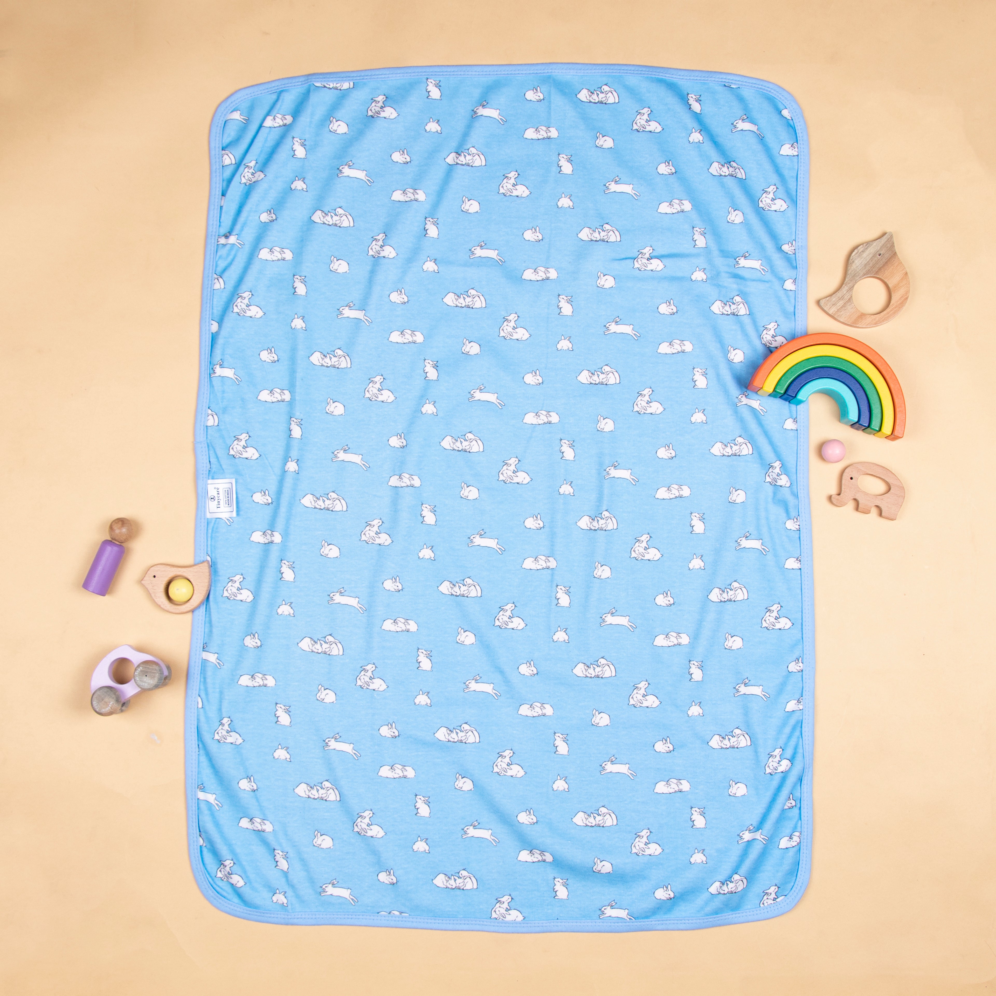 Baby Towel Interlock Printed