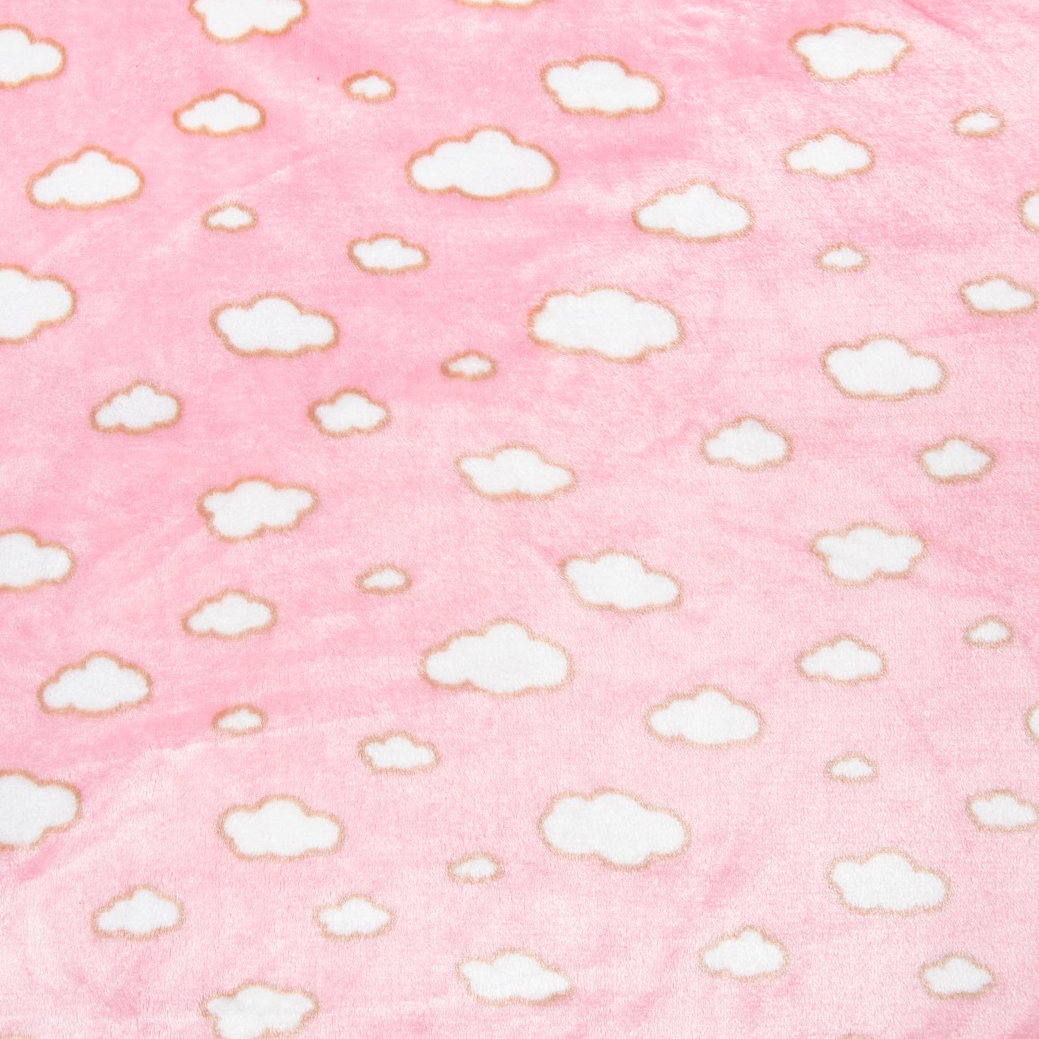 Soft teddy print blankets for babies