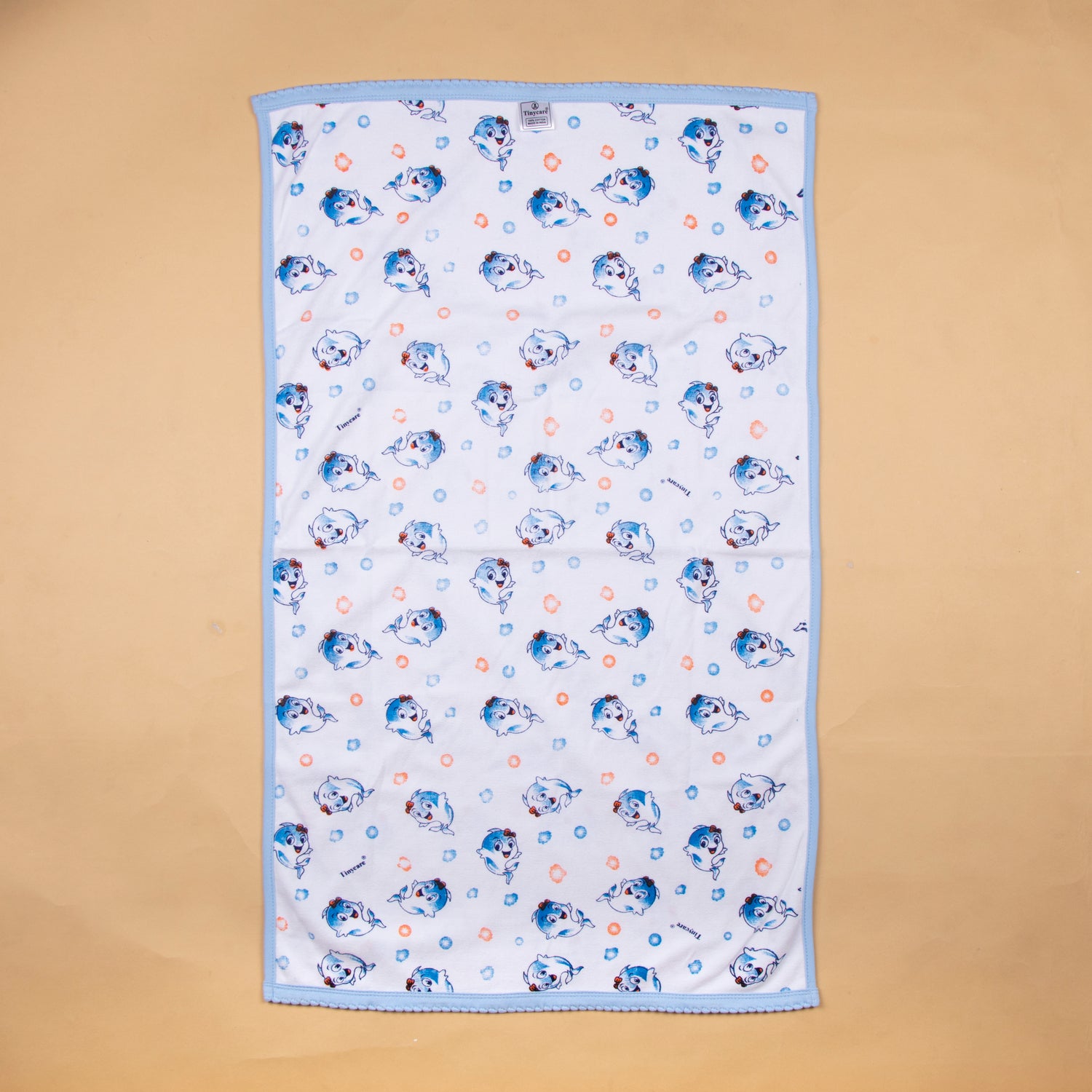 Baby Towel (Double Terry)white printed